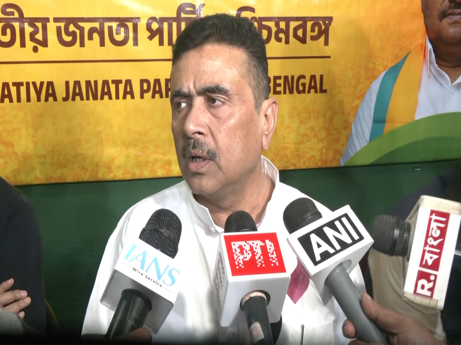 West Bengal Leader of Opposition and BJP MLA Suvendu Adhikari. (Photo/ANI)