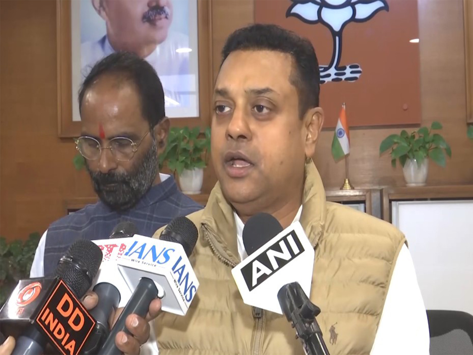 Bharatiya Janata Party leader Sambit Patra (Photo/ANI)
