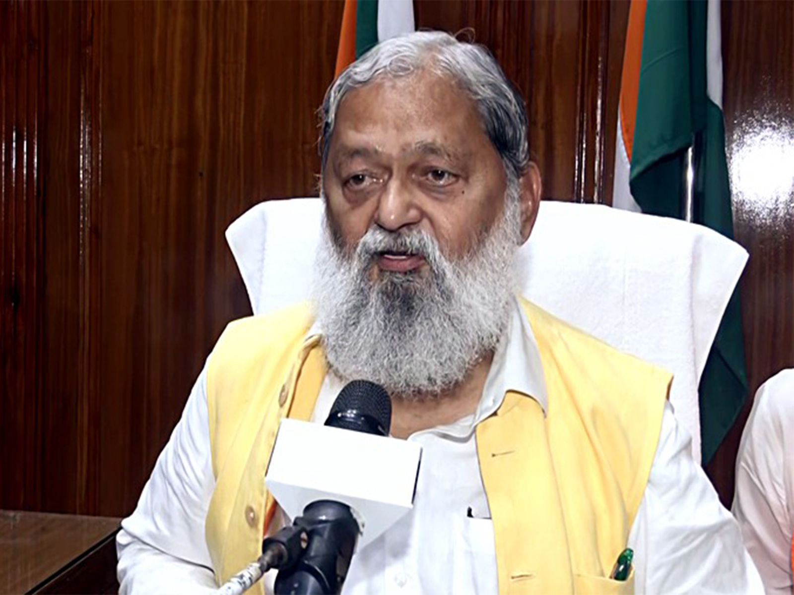 Haryana Minister Anil Vij (File Photo/ANI)
