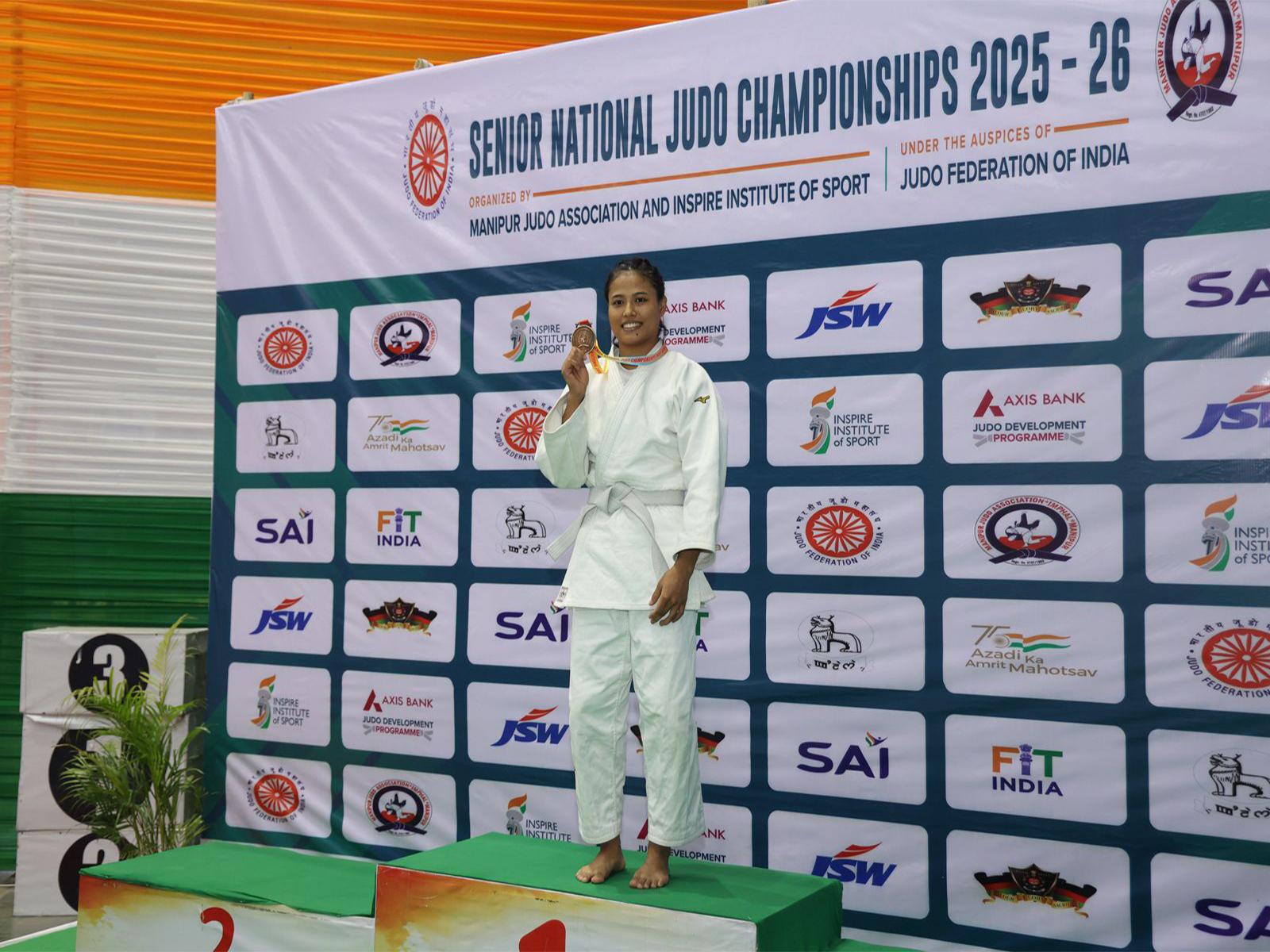 Kalpana Devi (Photo: Judo Federation of India, VBF)