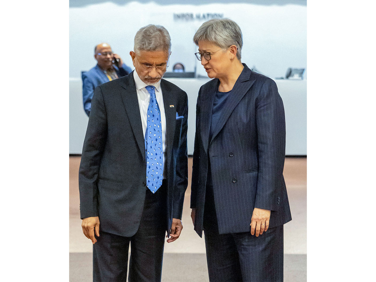  External Affairs Minister S. Jaishankar with his Australian counterpart  Penny Wong (File Photo/ANI)