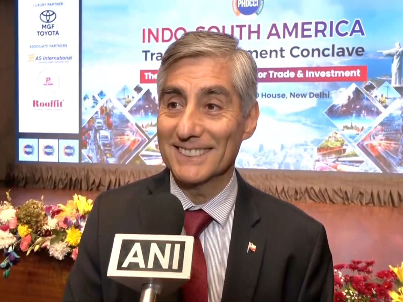 Chilean Ambassador in India, Juan Angulo (Image: ANI)