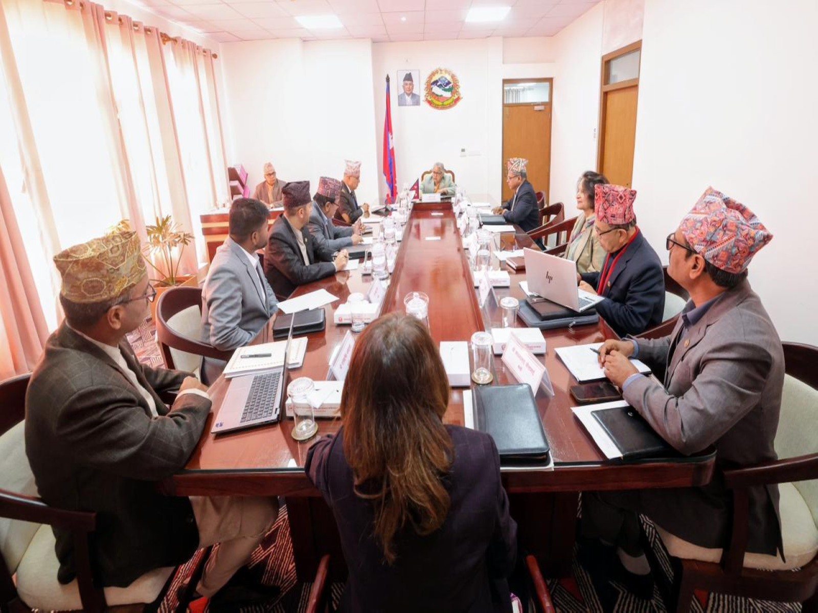 Nepal government announces lifting of the ban on Indian high-denomination currency notes following a Cabinet decision. (Image Source: Nepal PMO)