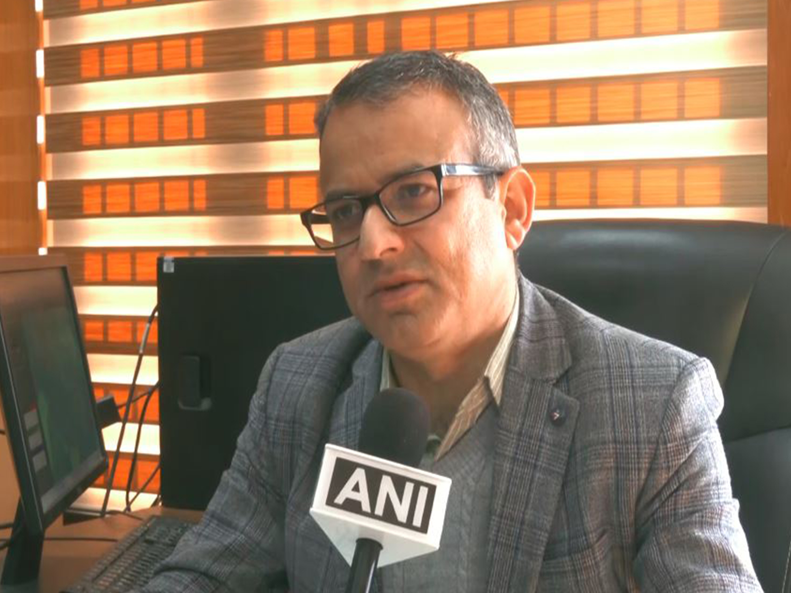 Sandeep Kumar Sharma, Senior Scientist at the Meteorological Centre at Shimla (Photo/ANI)