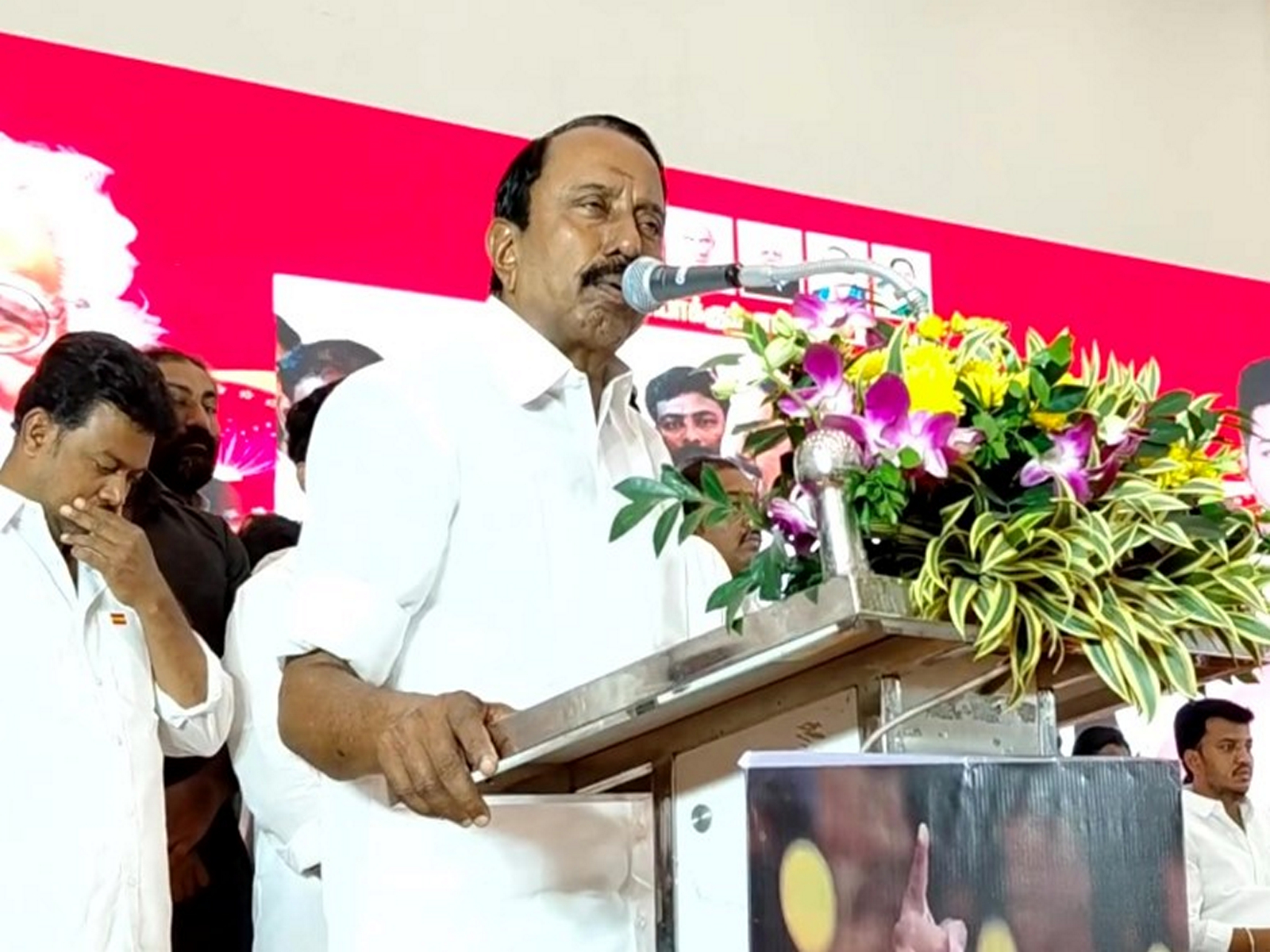 TVK Chief Coordinator and veteran politician K.A. Sengottaiyan. (Photo/ANI)