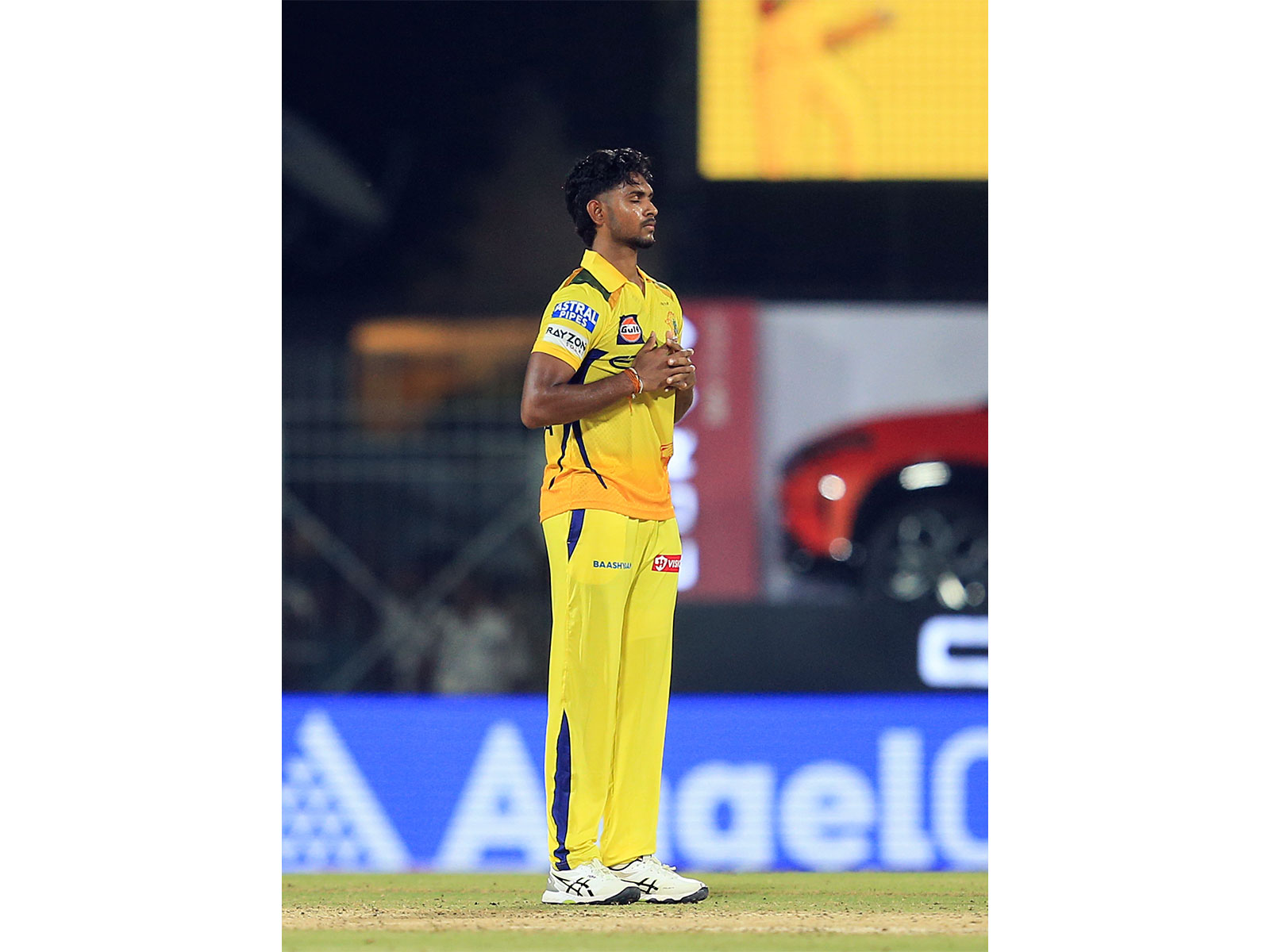 Matheesha Pathirana. (Photo/ANI) 