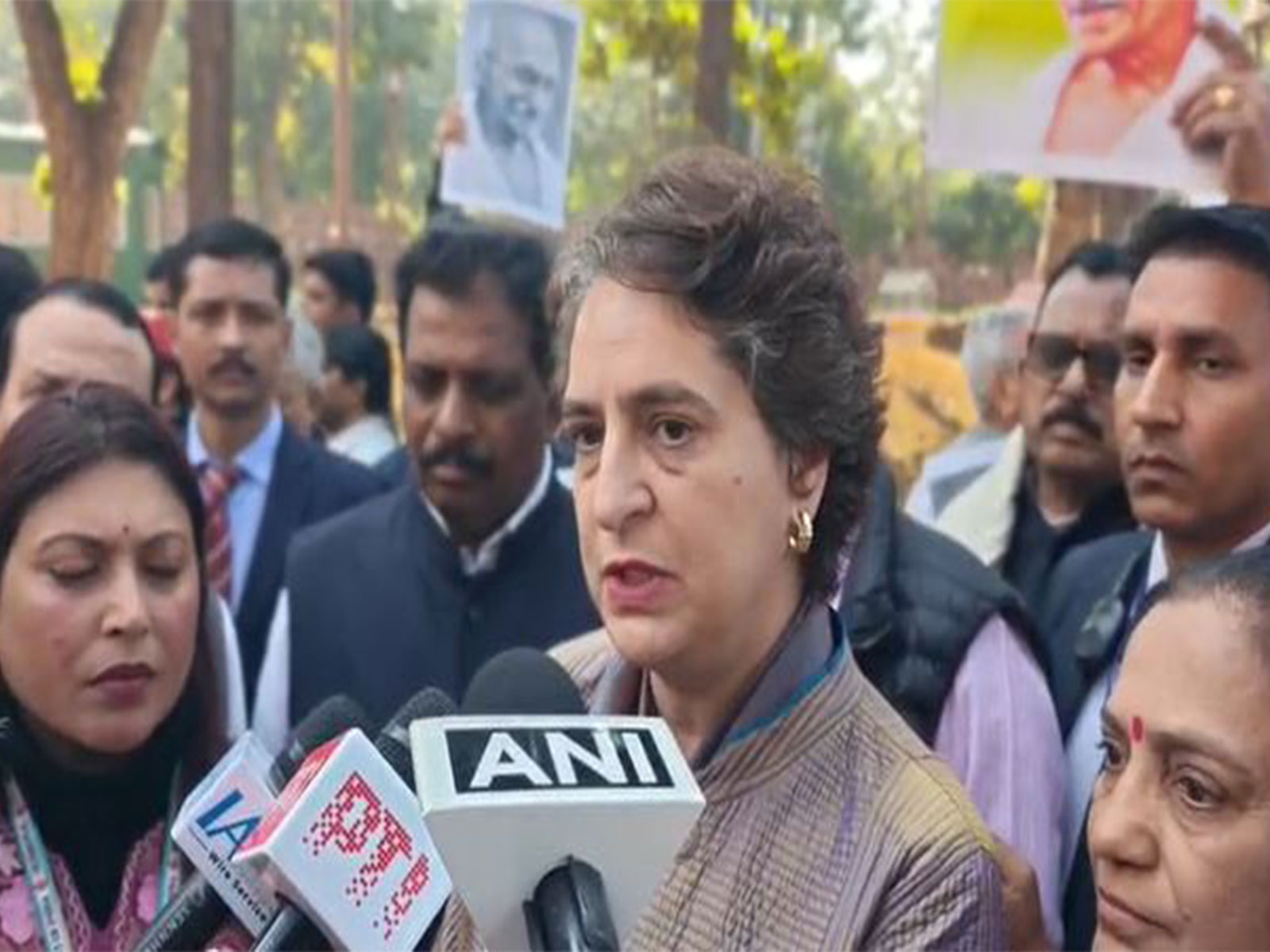 Congress leader Priyanka Gandhi Vadra (Photo/ANI)