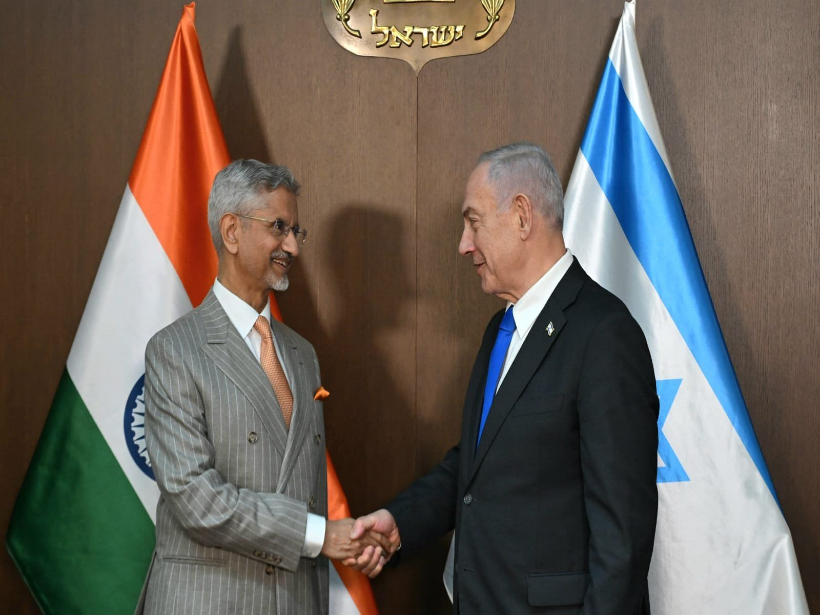 External Affairs Minister S Jaishankar and  Prime Minister of Israel Benjamin Netanyahu (Photo: X@DrSJaishankar)