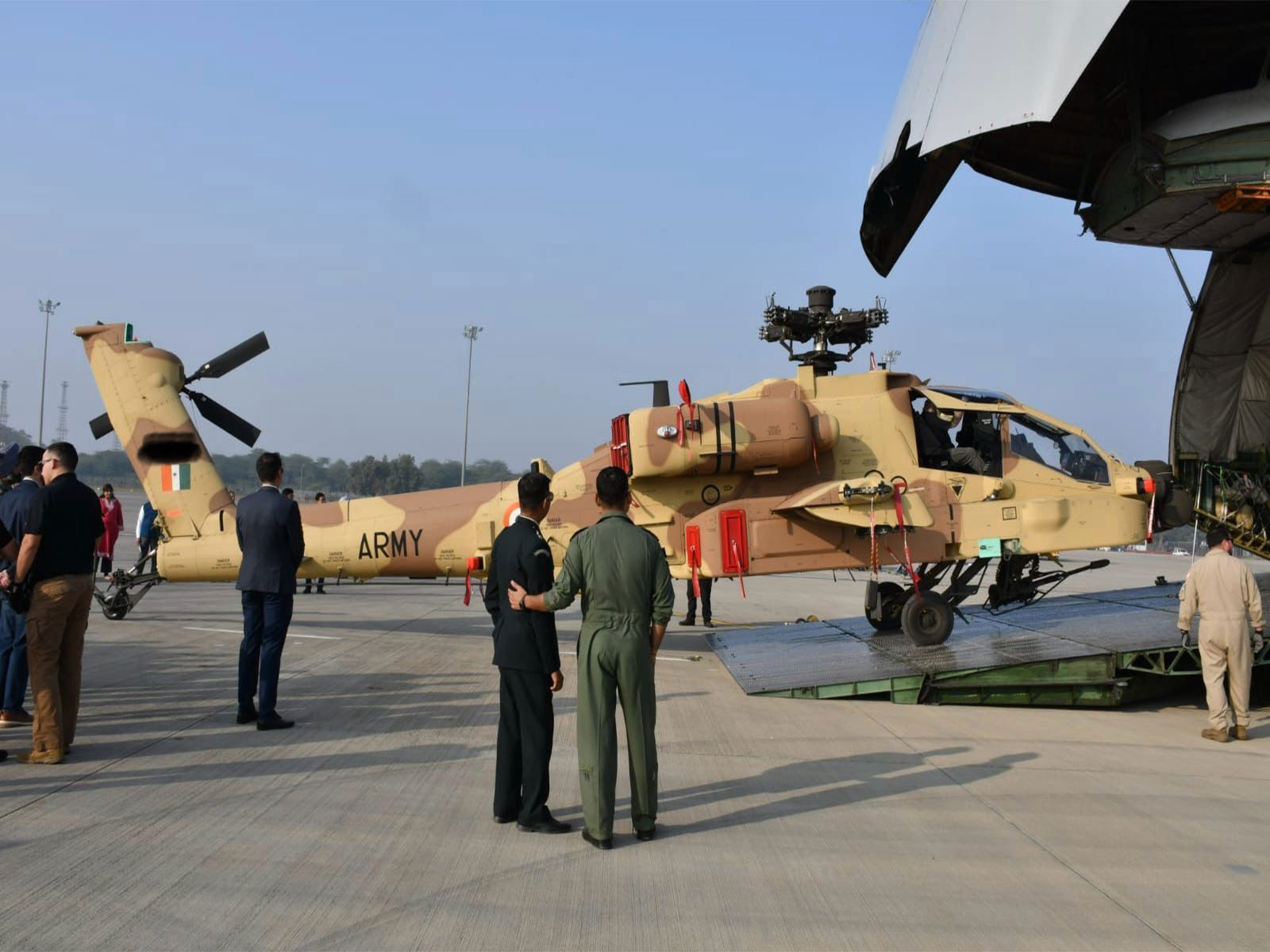An Indian Army Apache attack helicopter (Photo/Indian Army)