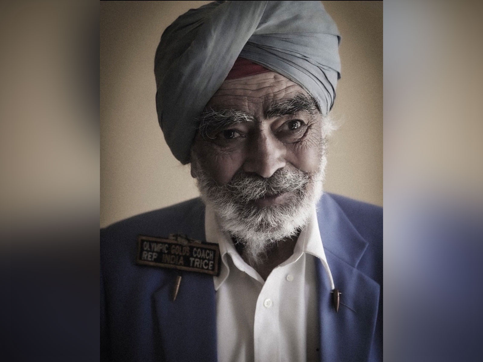  Abhinav Bindra's childhood coach Lt. Col. J.S. Dhillon. (Photo:X/@Abhinav_Bindra)
