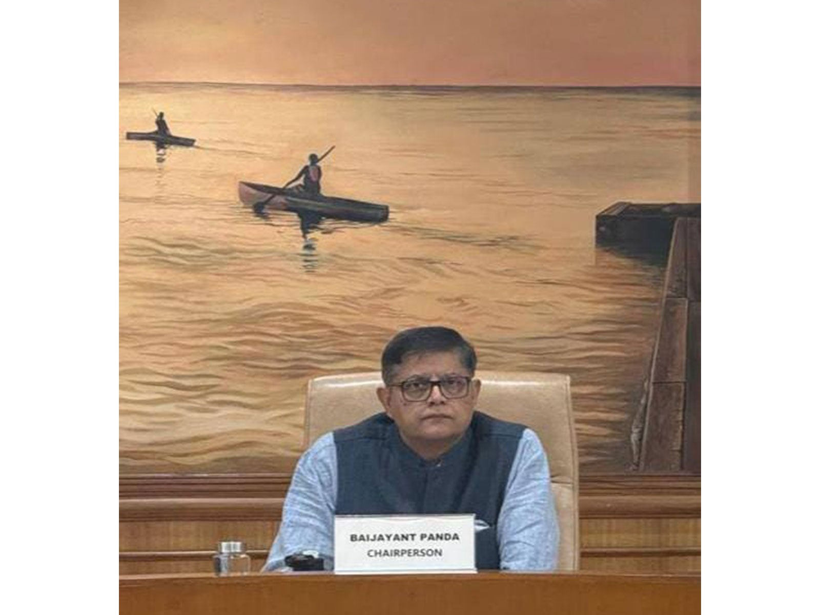 BJP National Vice President and MP of Kendrapara, Baijayant 'Jay' Panda (Photo/ANI)