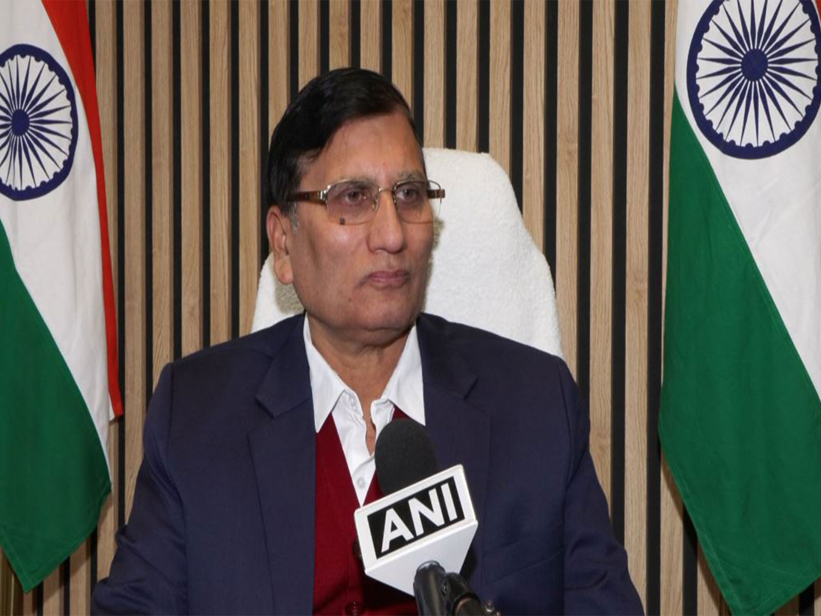 AK Tiwari, Member, Petroleum and Natural Gas Regulatory Board (PNGRB) (Image: ANI)
