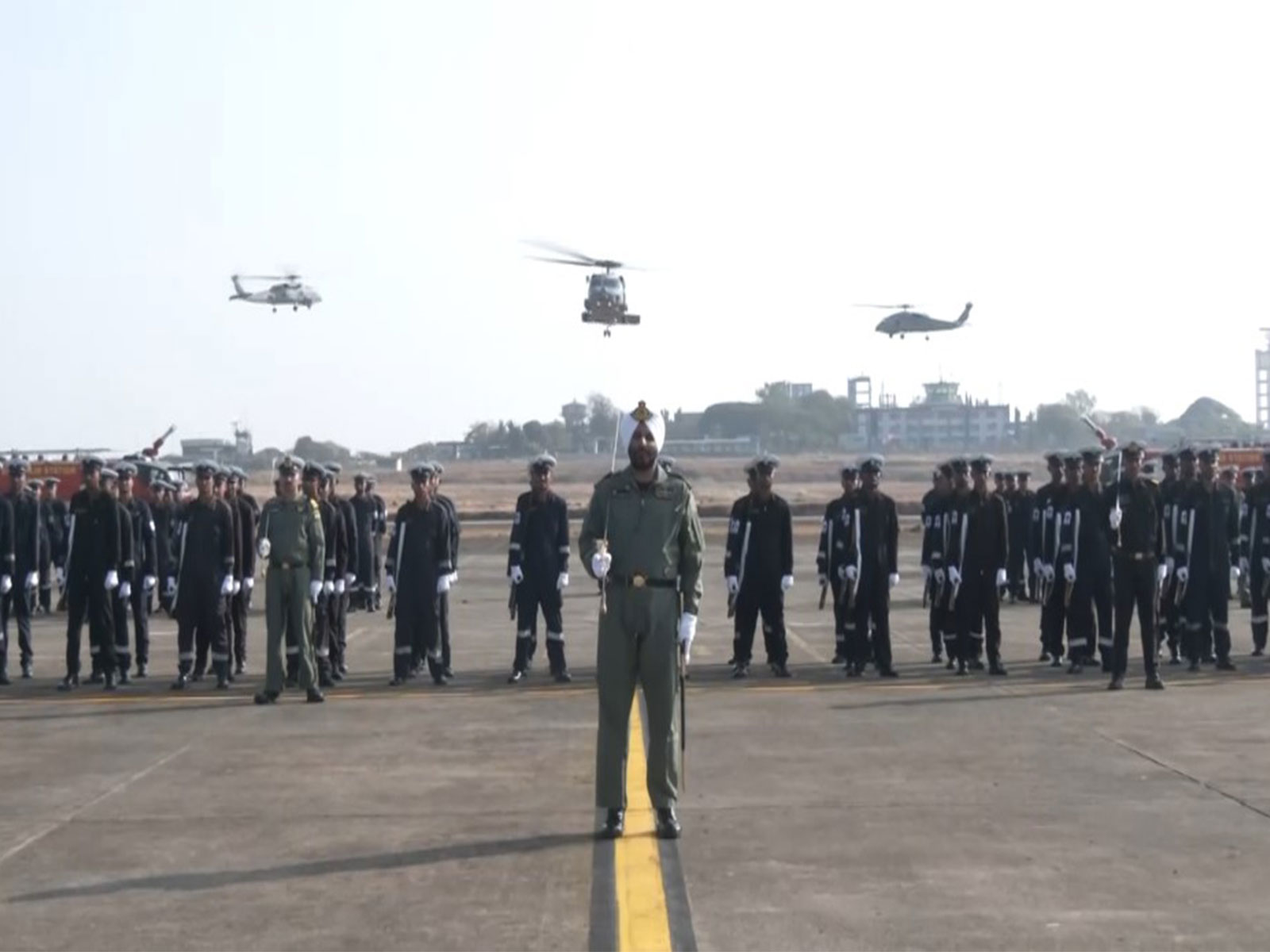Indian Navy commissions second MH 60R helicopter squadron, INAS 335 (Ospreys) (Photo/ANI)