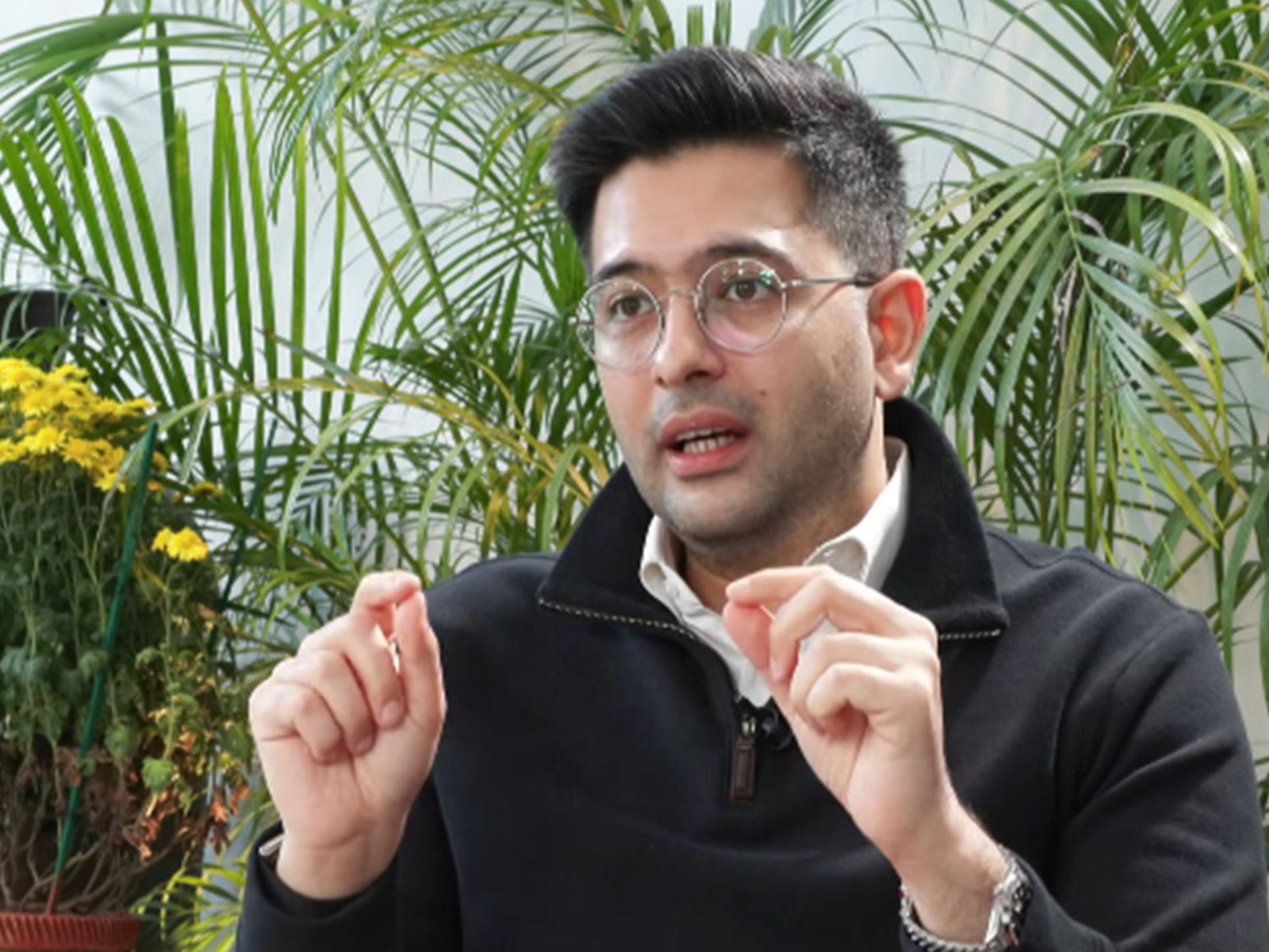 Rajya Sabha MP Raghav Chadha (Photo/ANI)