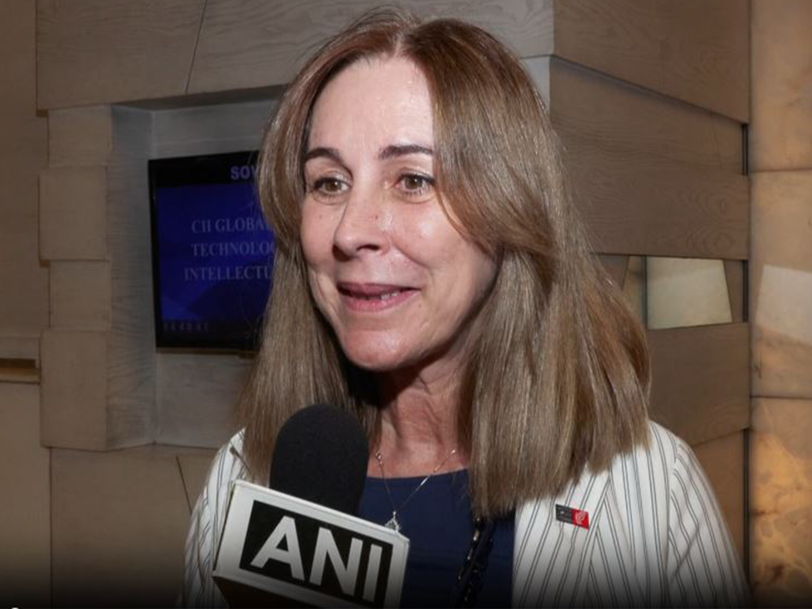 Roberta Romano-Goetsch, Chief Sustainability Officer of the European Patent Office (Image: ANI)