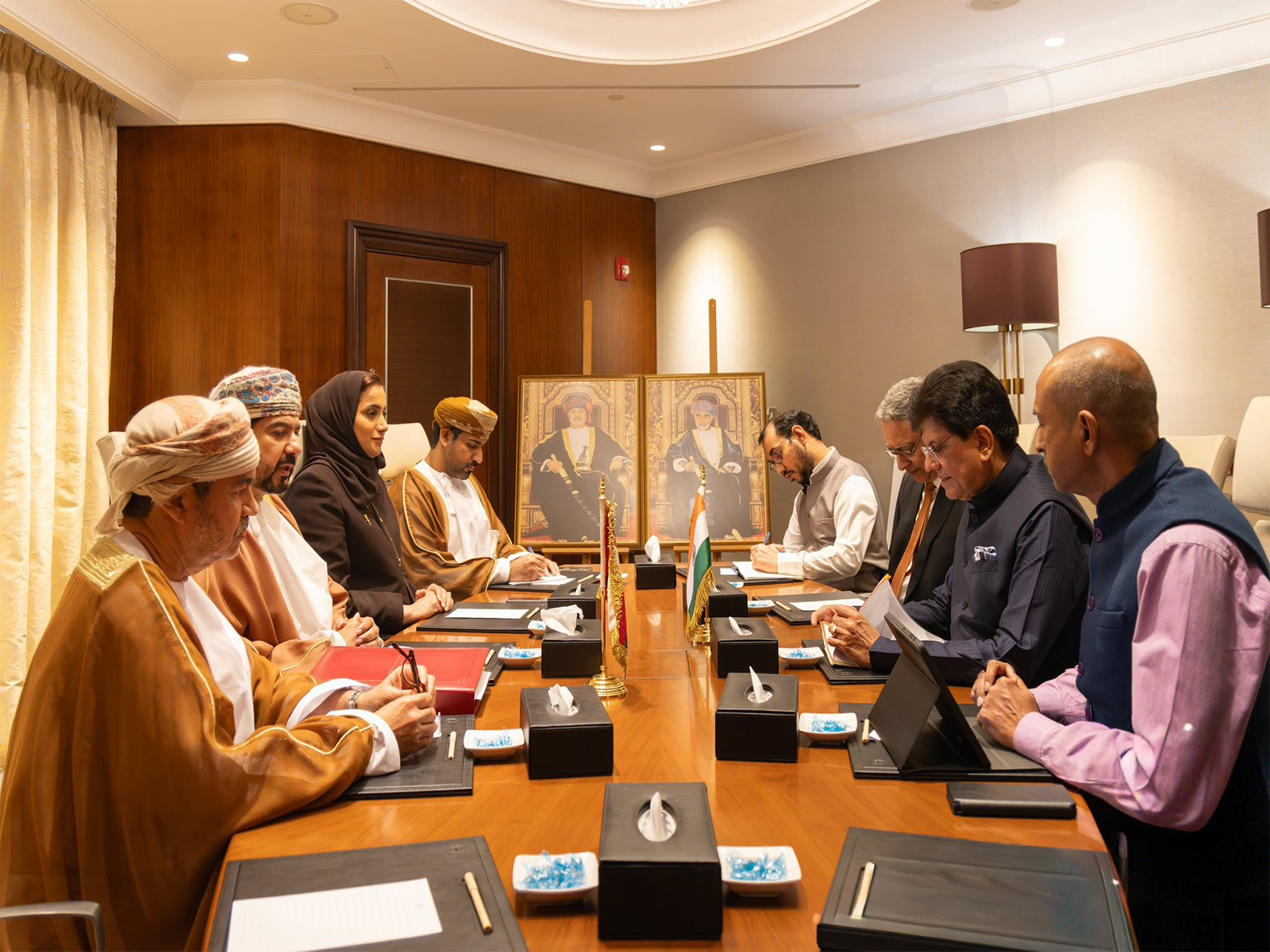 Piyush Goyal meets Oman's commerce minister to boost economic ties (Photo/X@PiyushGoyal)