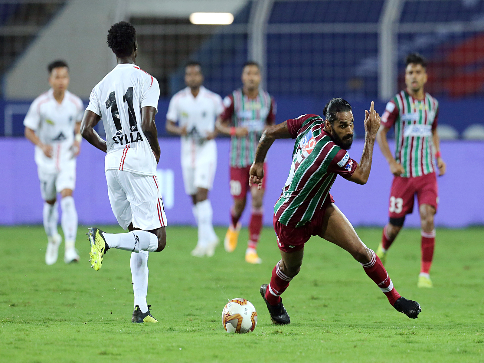 Sandesh Jhingan in action. (Photo: ANI)