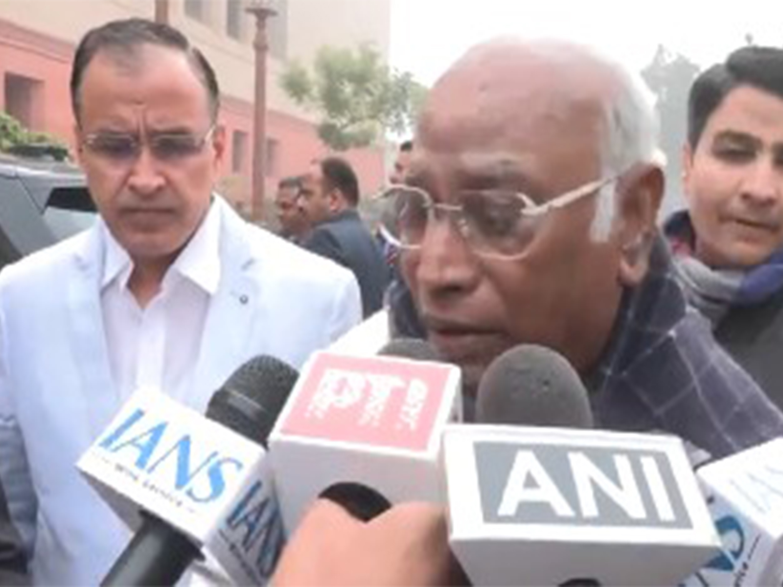 Rajya Sabha Leader of Opposition and Congress chief Mallikarjun Kharge (Photo/ANI)