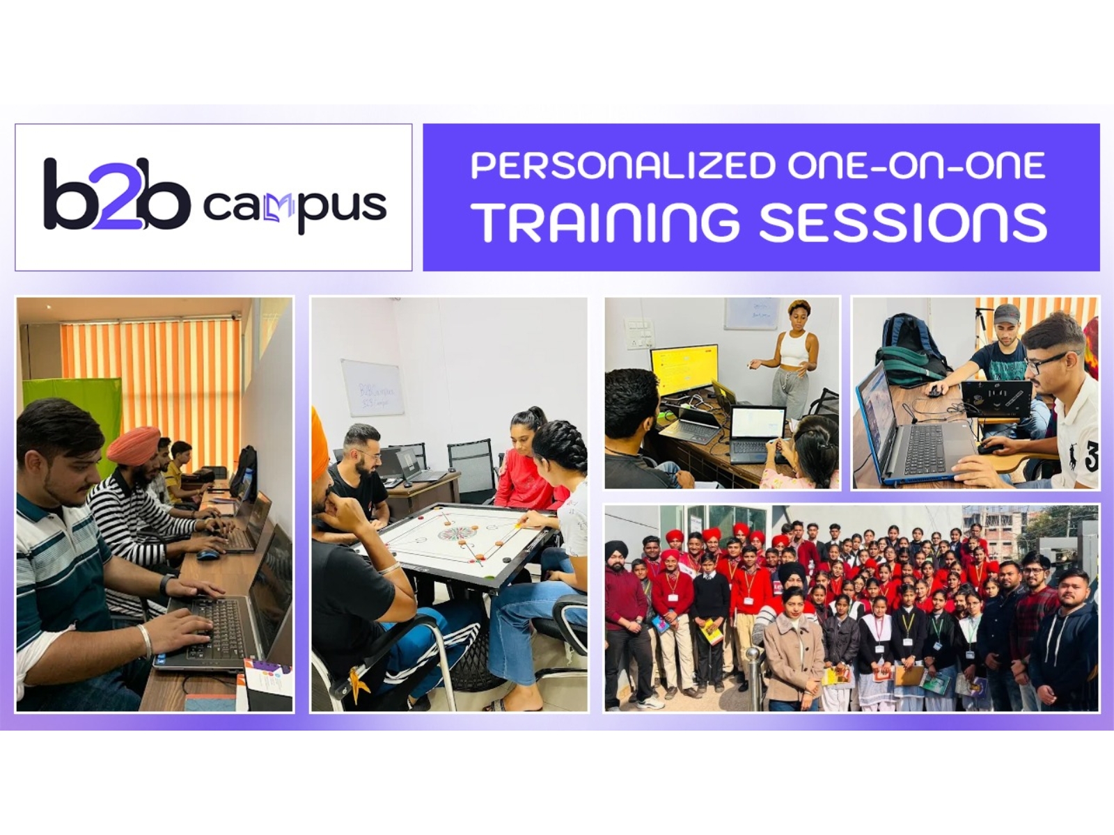 With over five years of excellence, B2B Campus delivers one-on-one, practical training and has prepared 1200+ skilled professionals for careers across multiple industries.