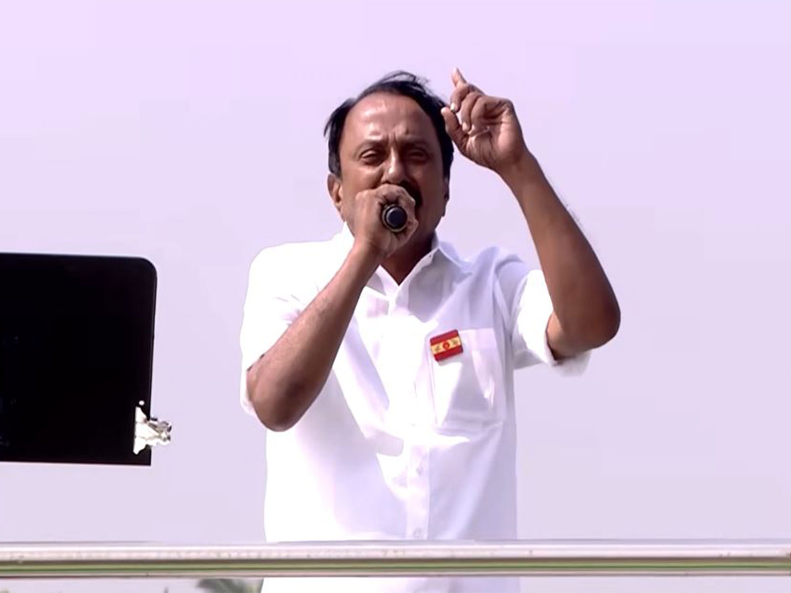  Tamilaga Vettri Kazhagam (TVK) Administrative Committee Chief Coordinator KA Sengottaiyan (Photo/TVK)