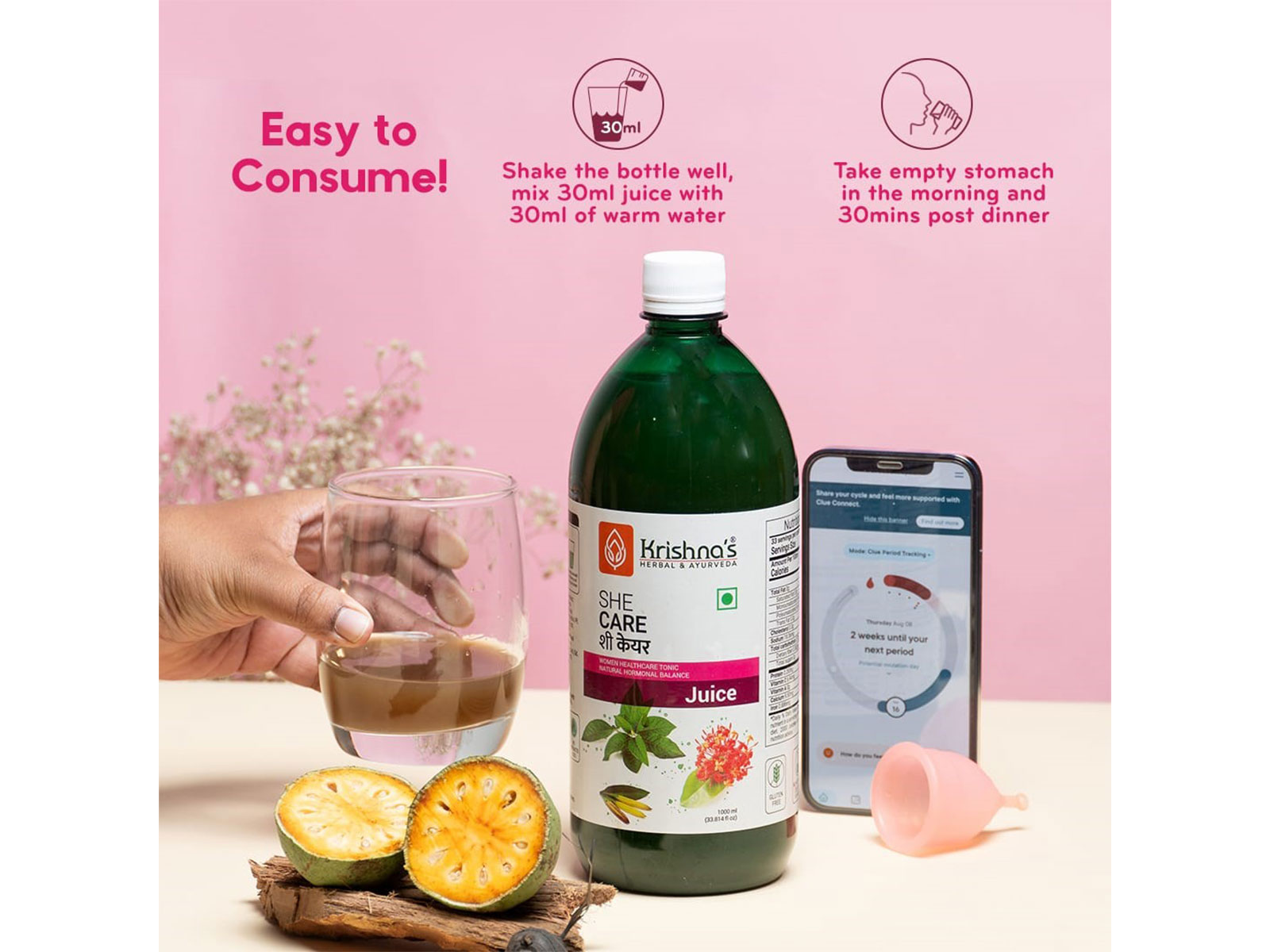 Krishna Ayurveda's "She Care Juice" Enters Clinical Study Phase