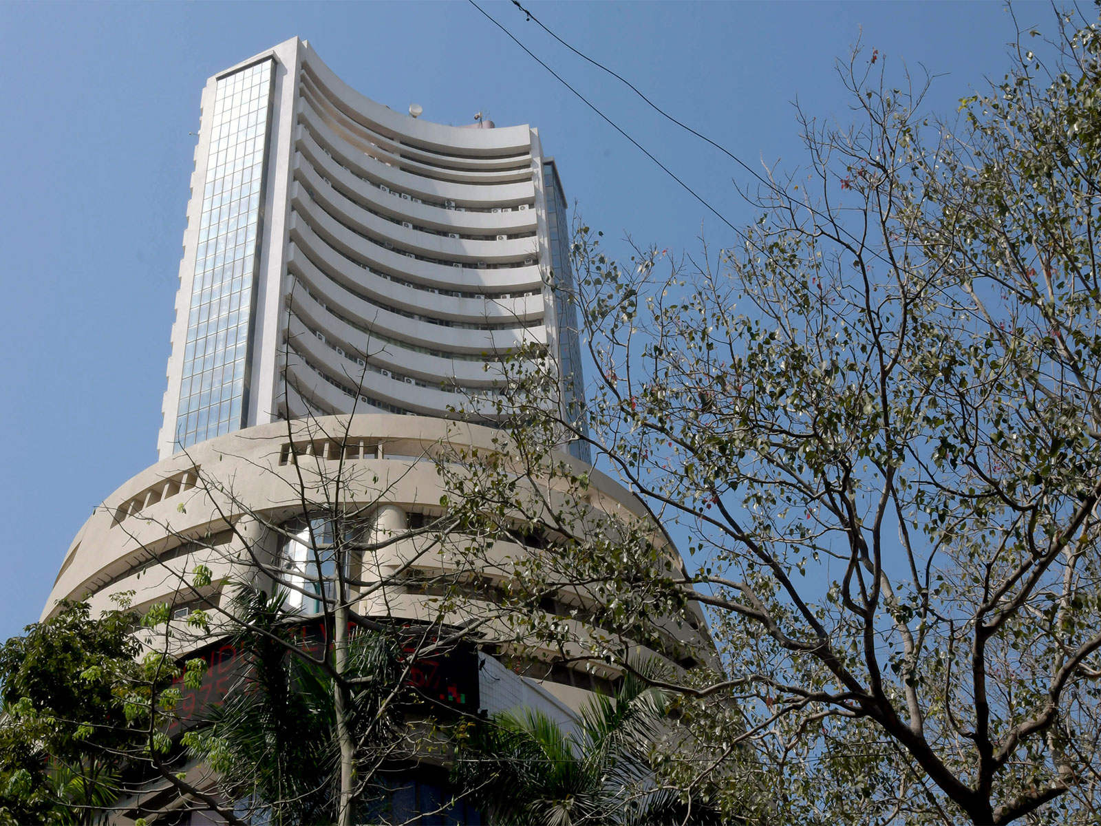 Bombay Stock Exchange building (File Photo/ANI