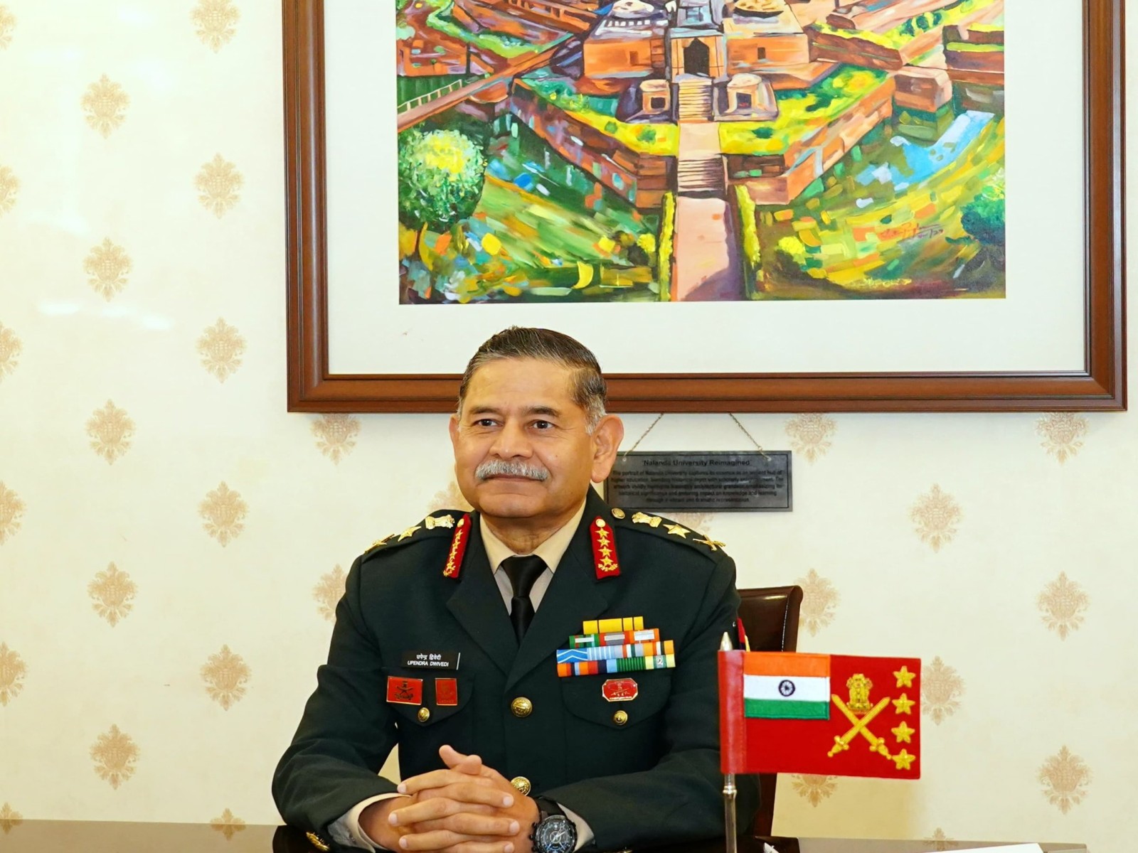 CDS General Dwivedi outlines 'IKIGAI' framework (Photo/X@adgpi)