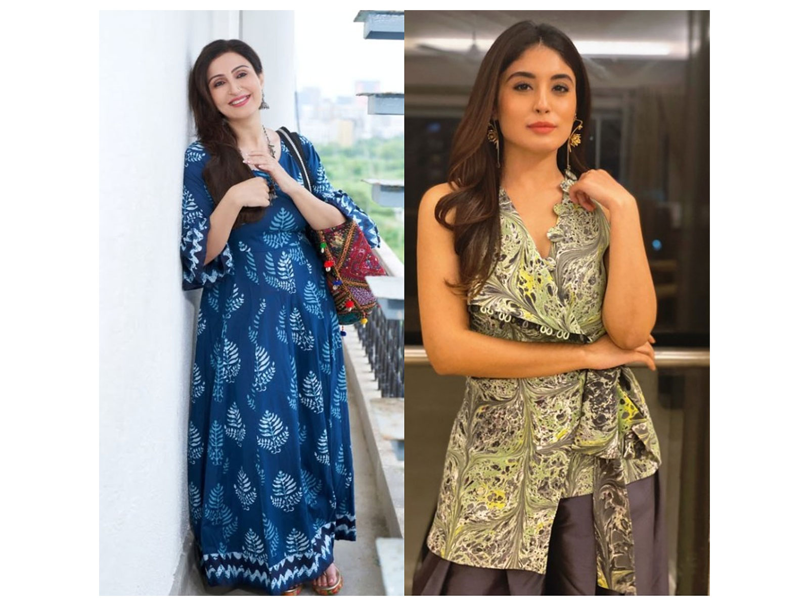 Juhi Babbar, Kritika Kamra (Image source: Instagram/ @juuhithesoniibabbar, @kkamra)