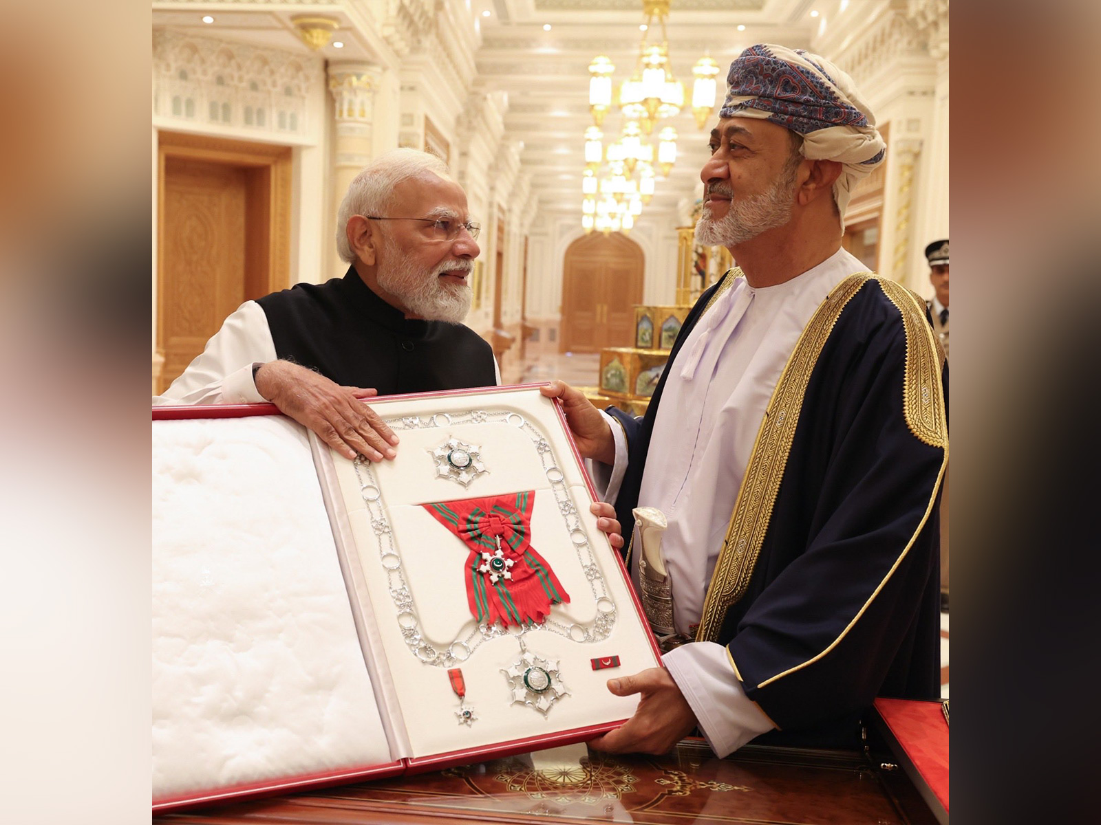 Prime Minister Modi awarded the Order of Oman (First Class) (Photo/X@MEAIndia)