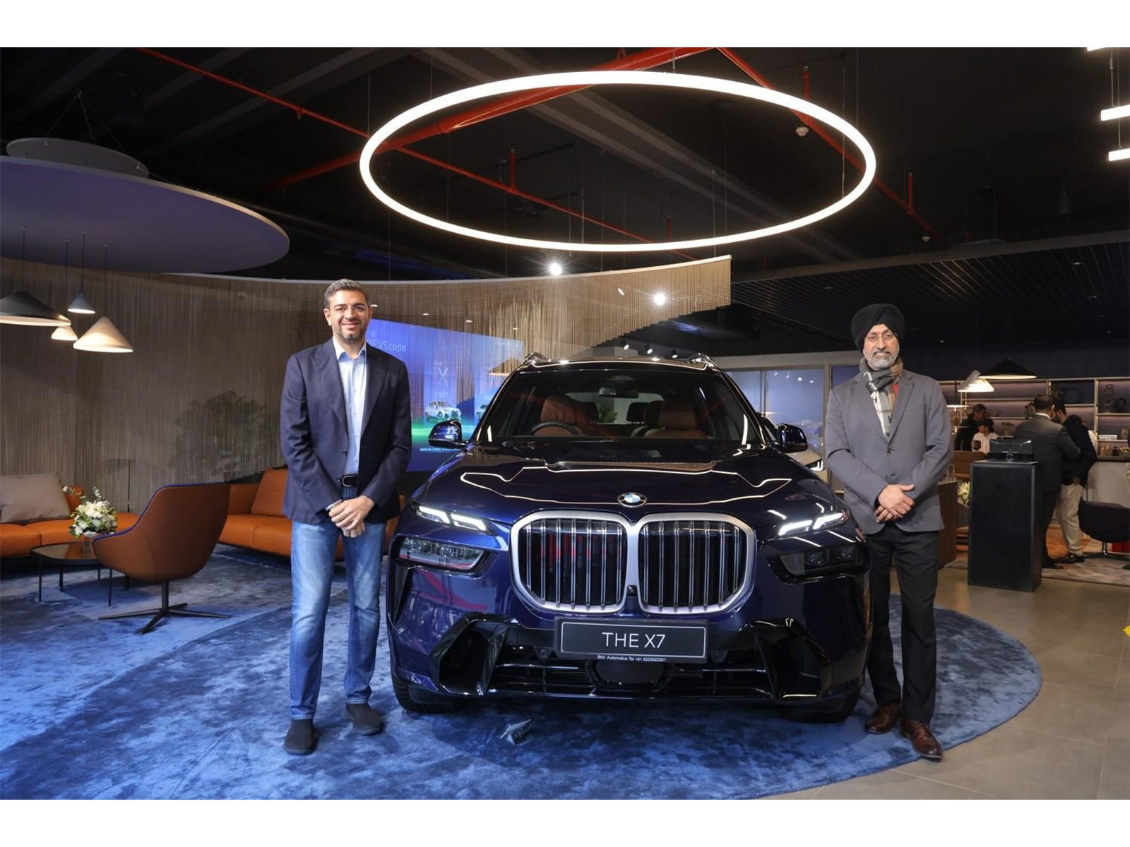 (L-R) Mr. Gaurav Bhatia, Dealer Principal Bird Automotive with Mr. Hardeep Singh Brar, President & CEO, BMW Group India
