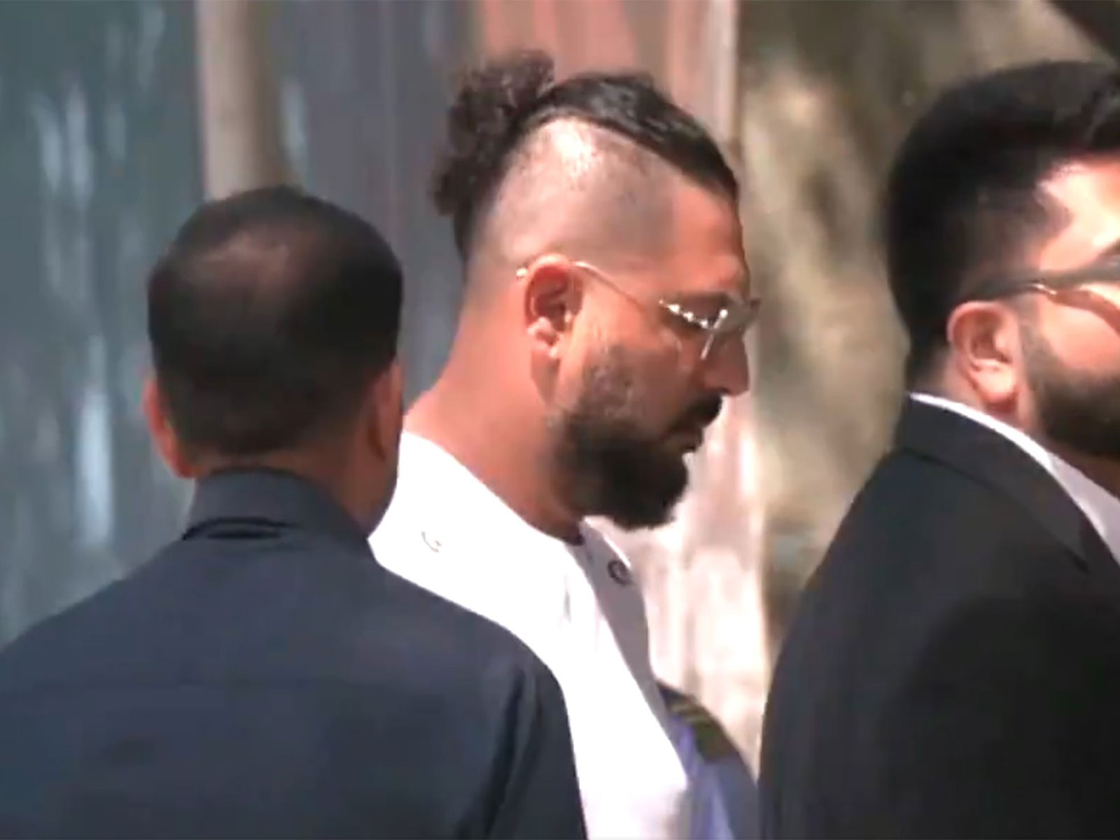 Yuvraj Singh at the ED office. (File Photo/ANI)