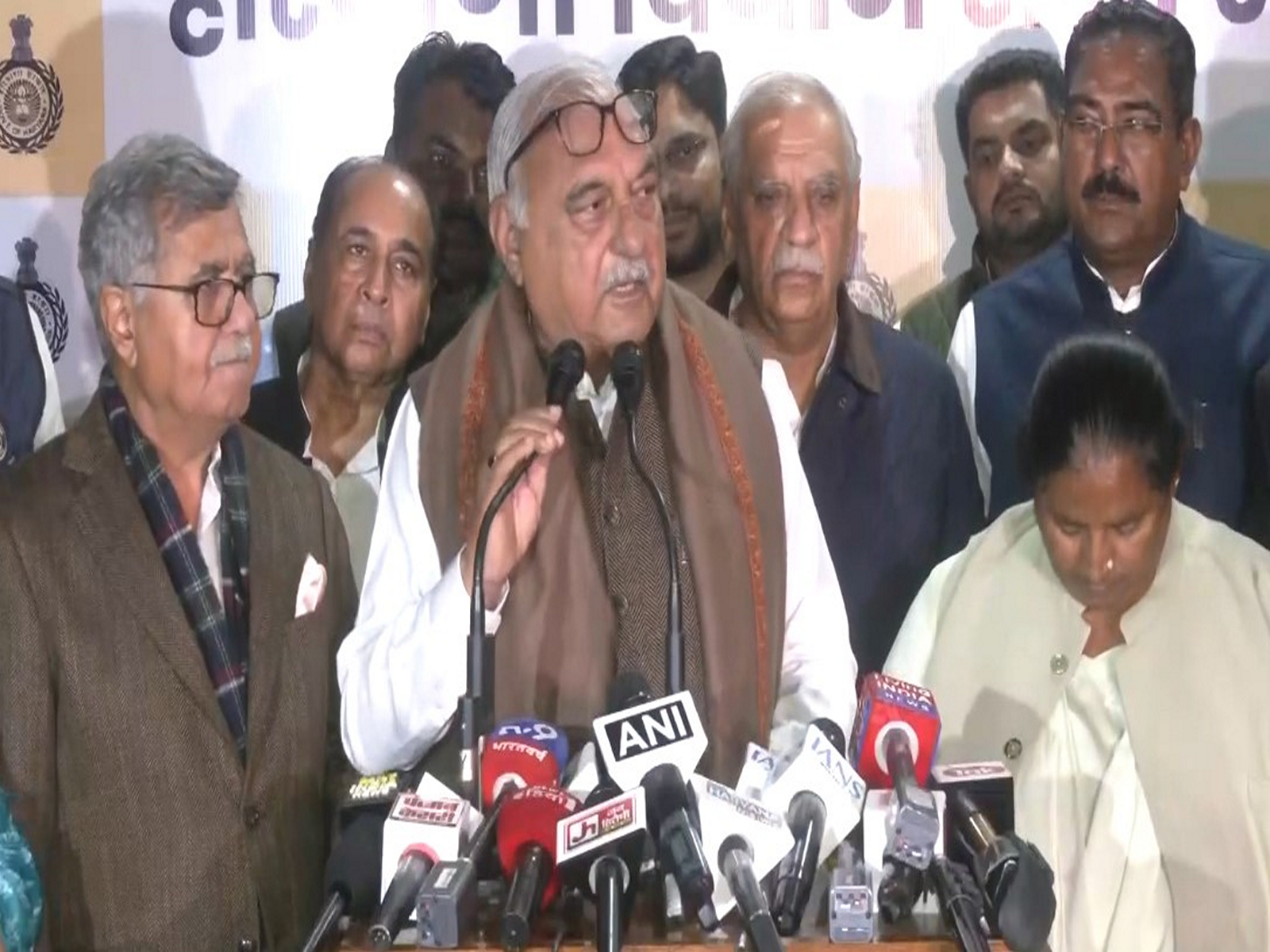 Congress MLA and LoP of Haryana Bhupinder Singh Hooda (Photo/ANI)