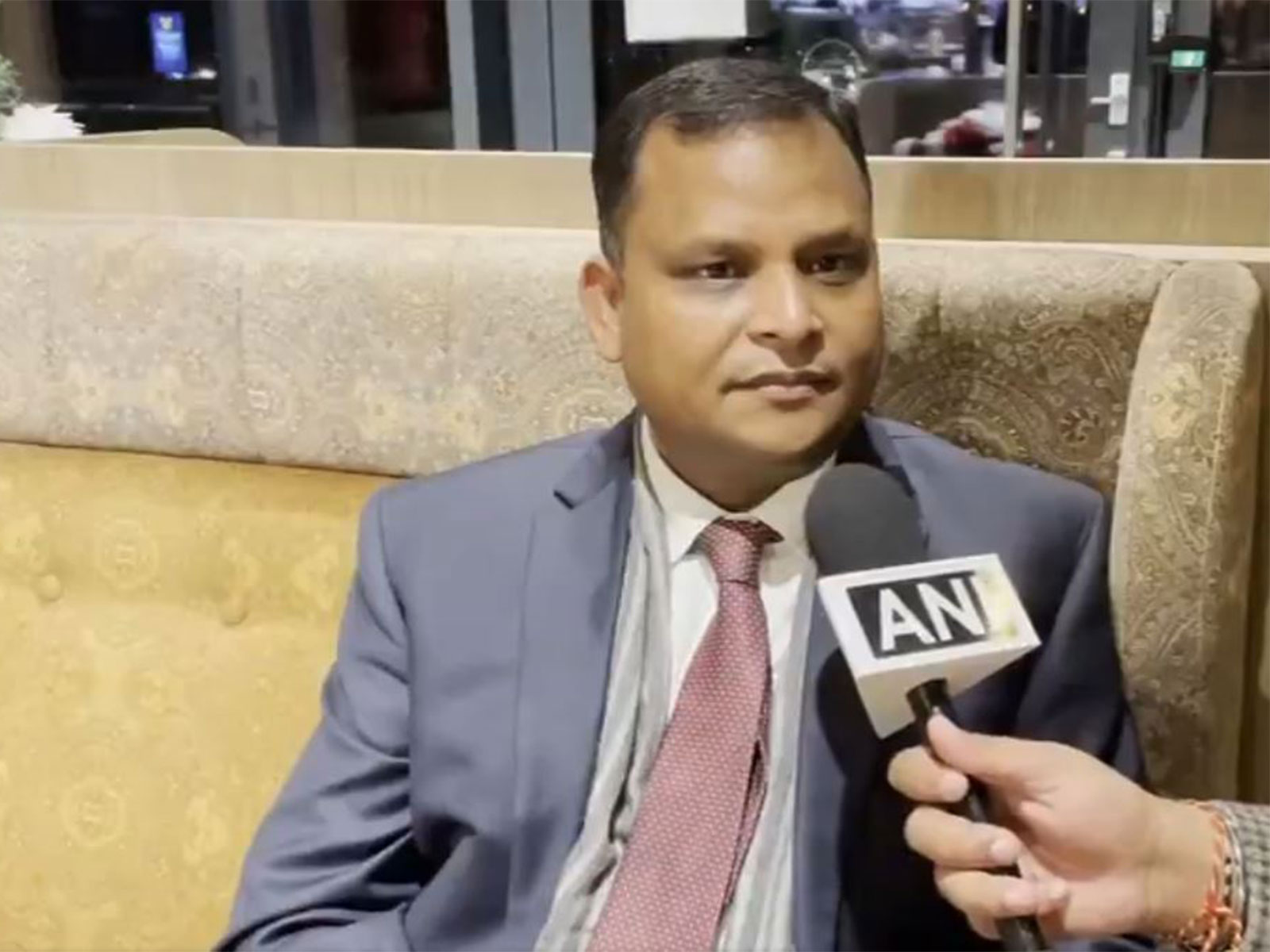 India's Ambassador to Estonia, Ashish Sinha (Photo/ANI)