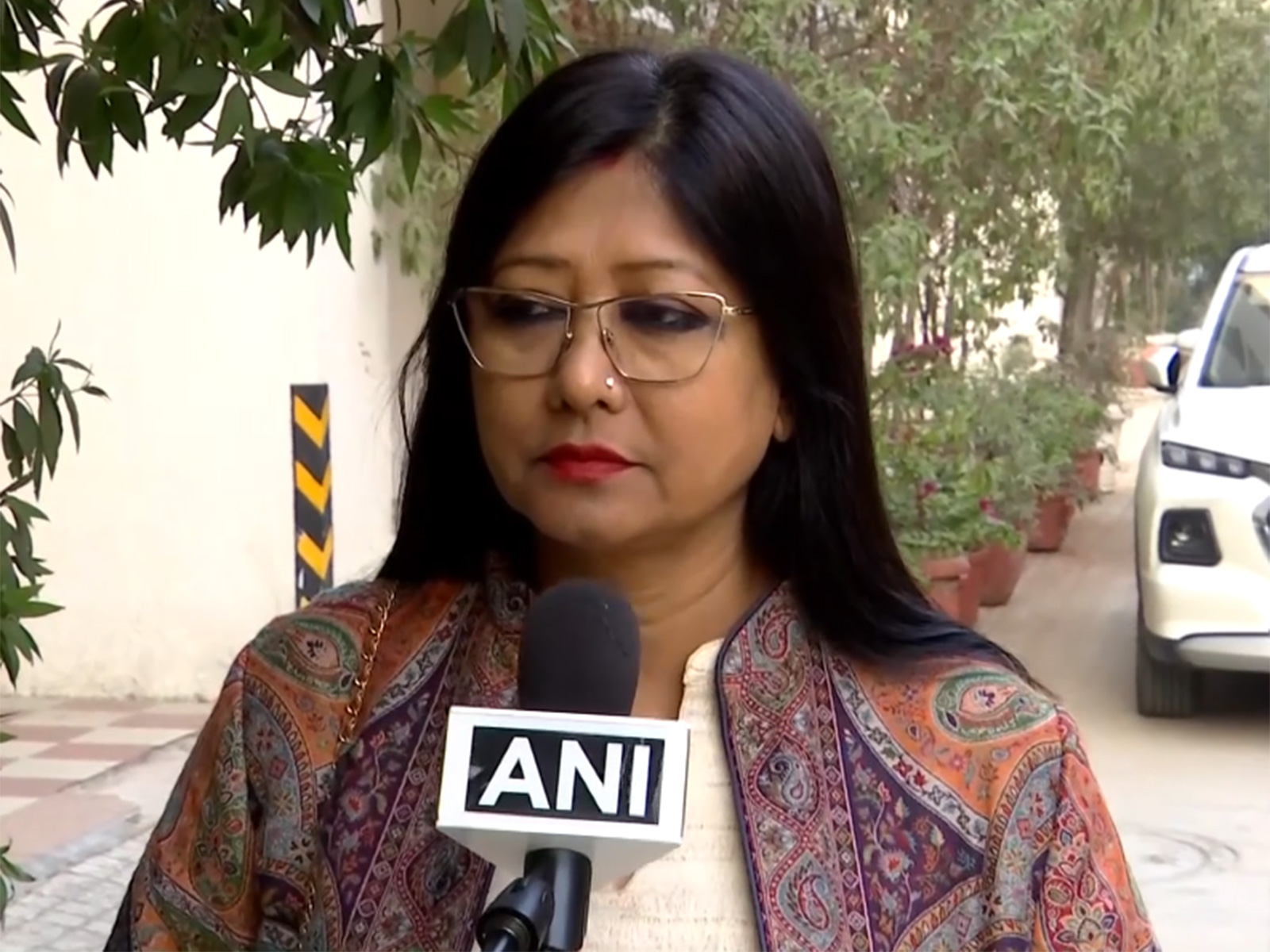 Jharkhand Mukti Morcha MP Mahua Maji (Photo/ANI)