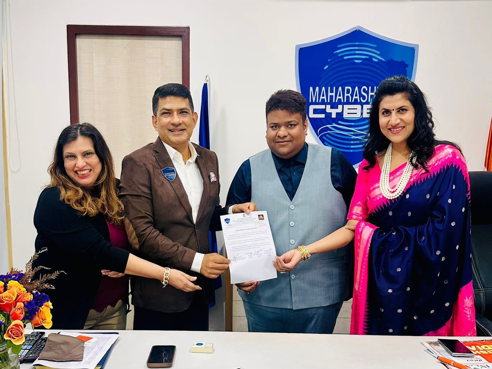 Wht Now signs an MoU with Maharashtra Cyber to strengthen cyber safety education and digital awareness initiatives across Maharashtra (Photo/WhtNow)