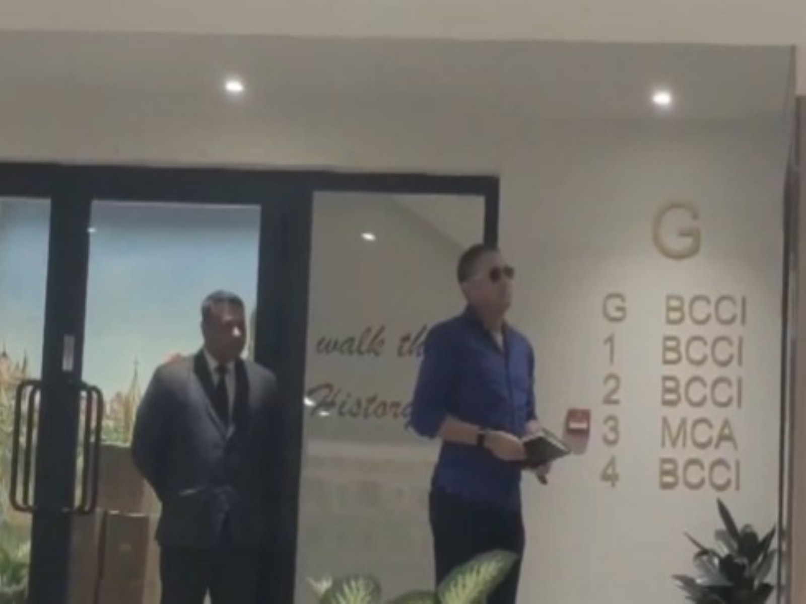 Ajit Agarkar, chief selector at BCCI HQ. (Photo: ANI)