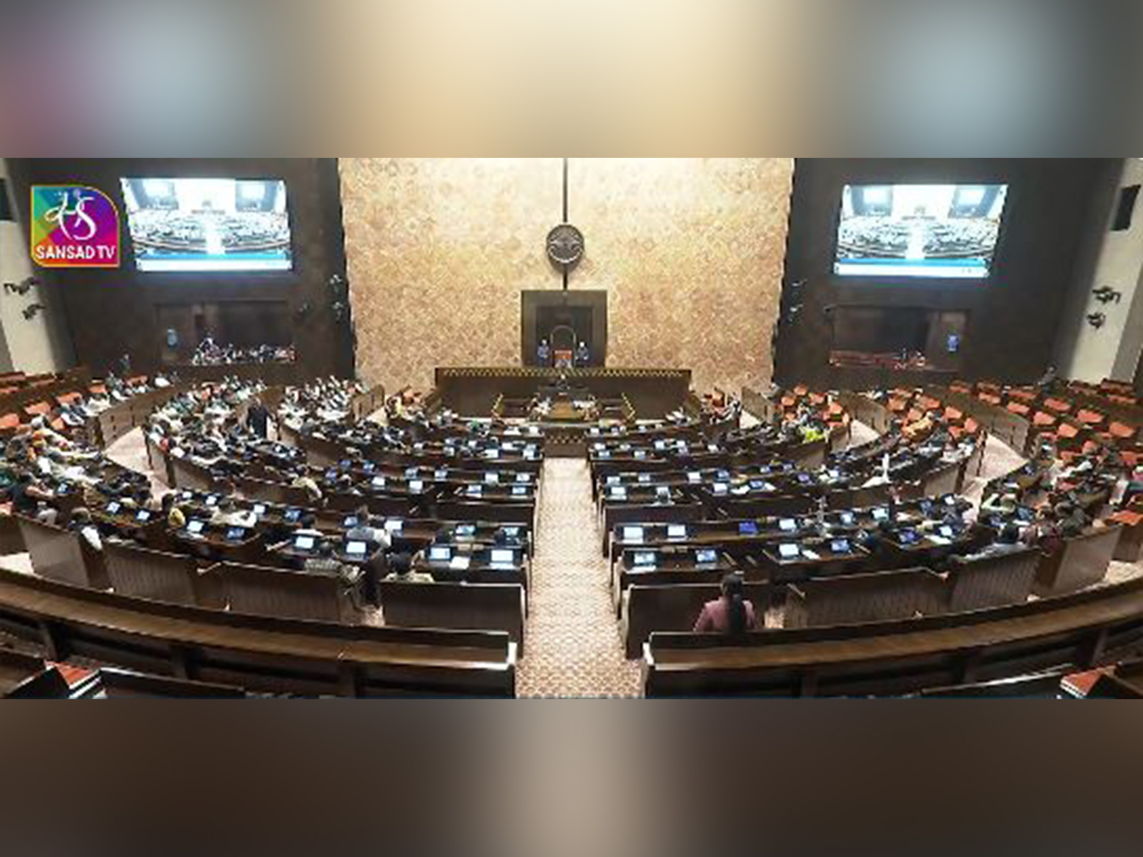 Passage of Sabka Bima Sabki Raksha (Amendment of Insurance Laws Bill, 2025 ) in Rajya Sabha (Image: X/@sansad_tv)