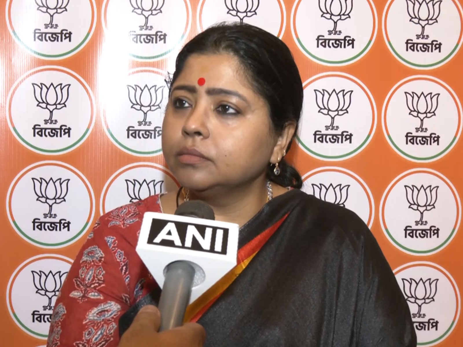 BJP leader Keya Ghosh (Photo/ANI)