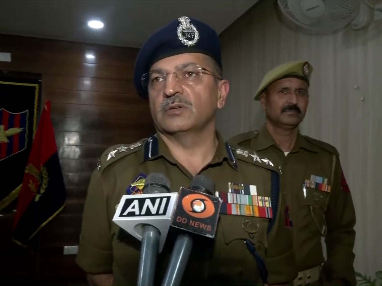 Jammu SSP Joginder Singh (Photo/ANI)