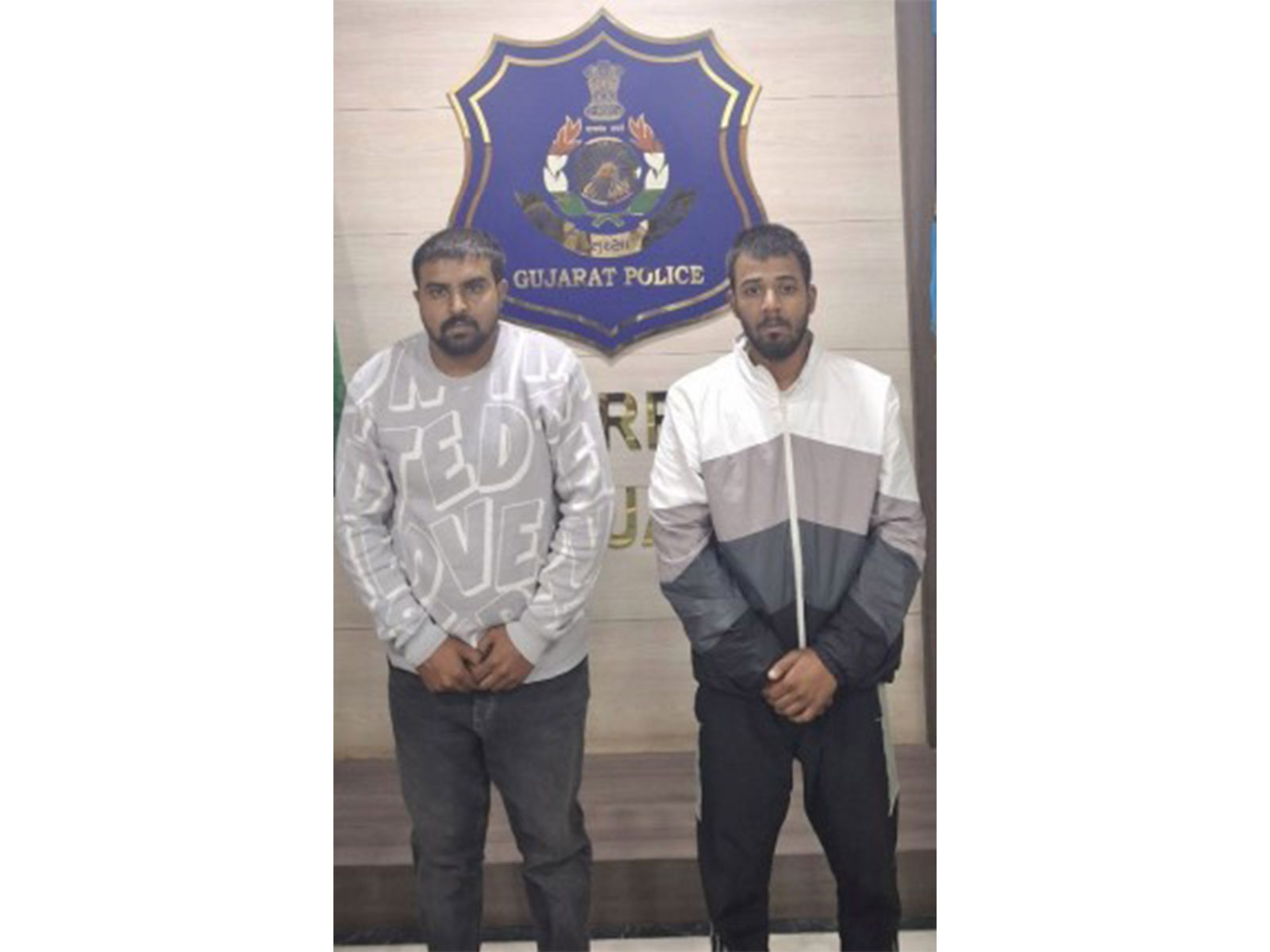 Murder accused and associate arrested in Kutch (Photo/ Gujarat Police)