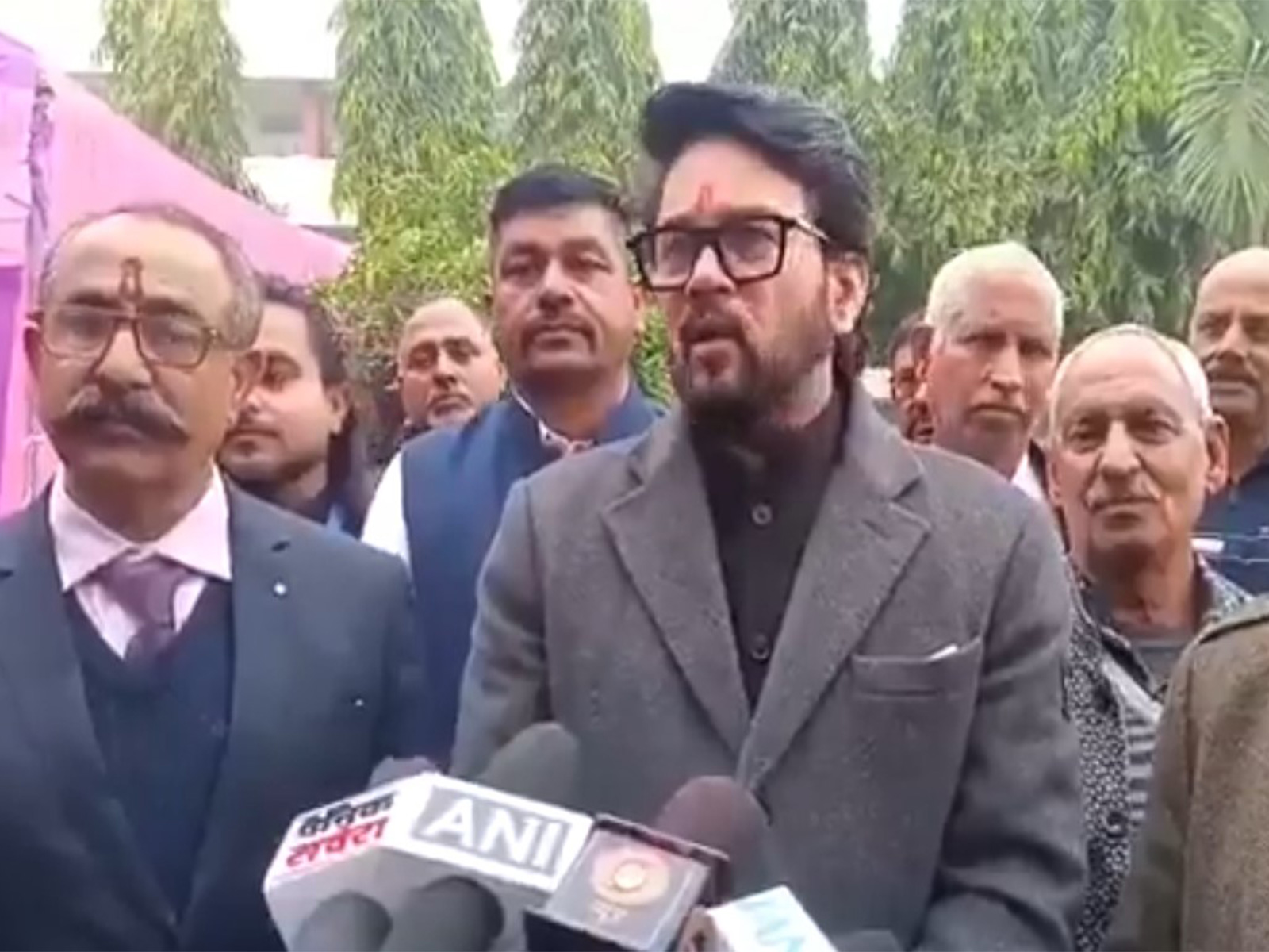  BJP MP Anurag Thakur (Photo/ANI)