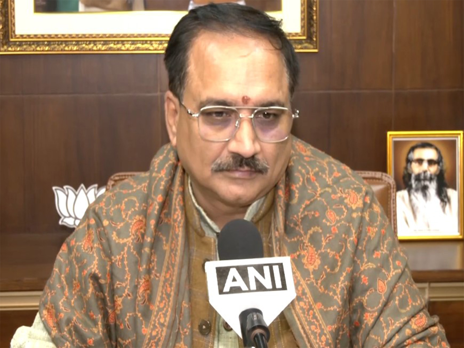 Delhi BJP President Virendra Sachdeva (Photo/ ANI)