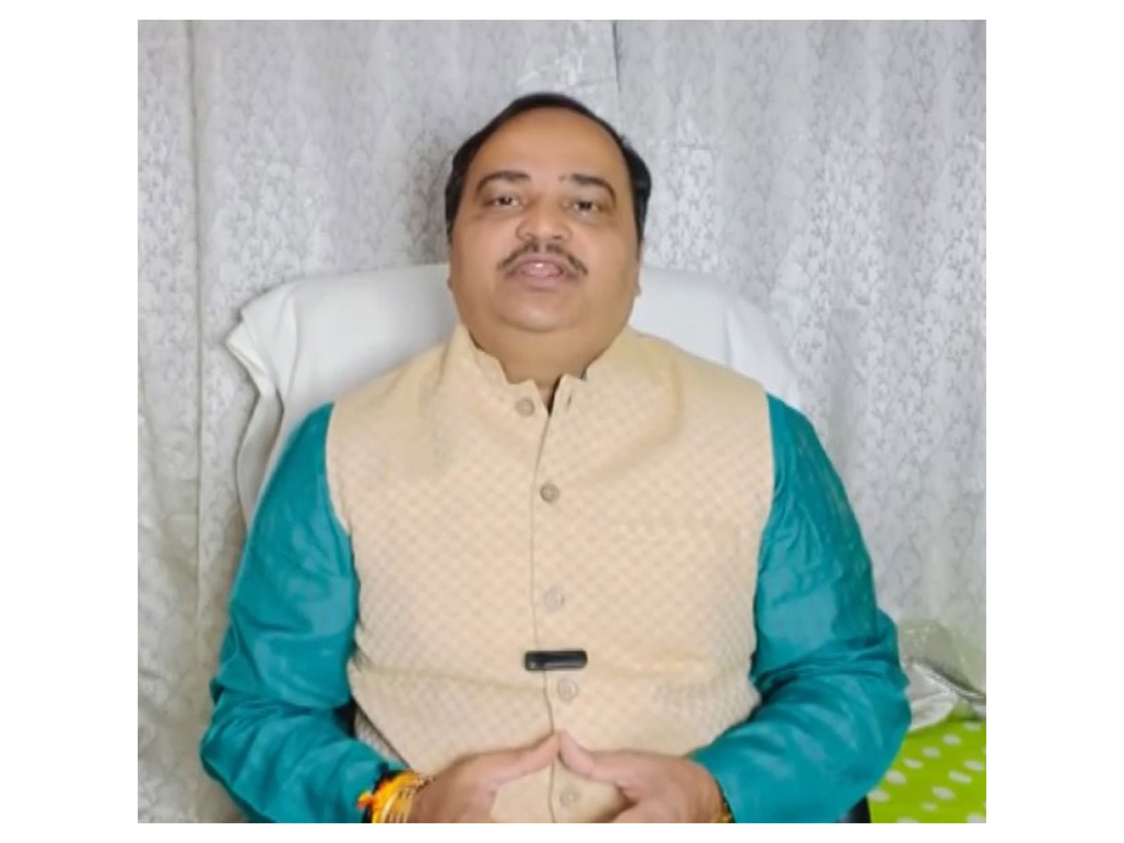 Shiv Sena (UBT) leader Anand Dubey (Photo/Screengrab of video shared by Anand Dubey)