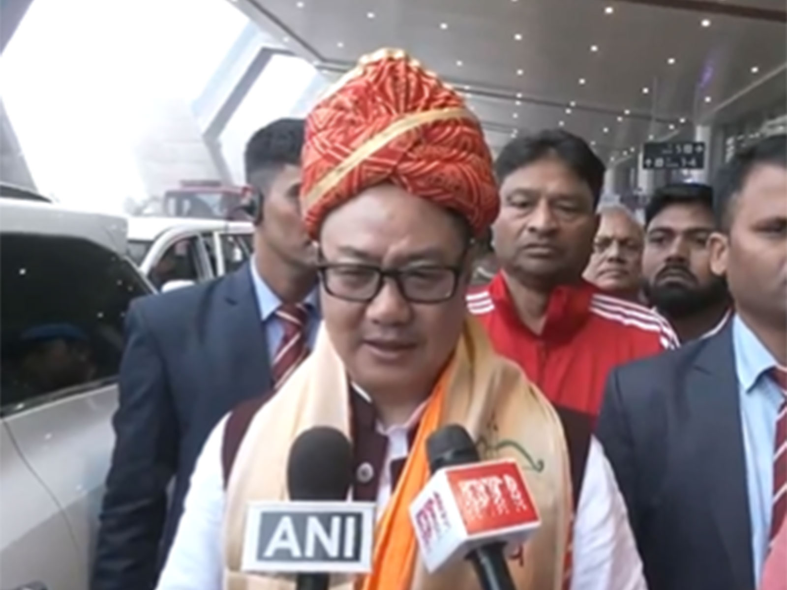 Union Minister of Minority Affairs Kiren Rijiju (Photo/ANI)