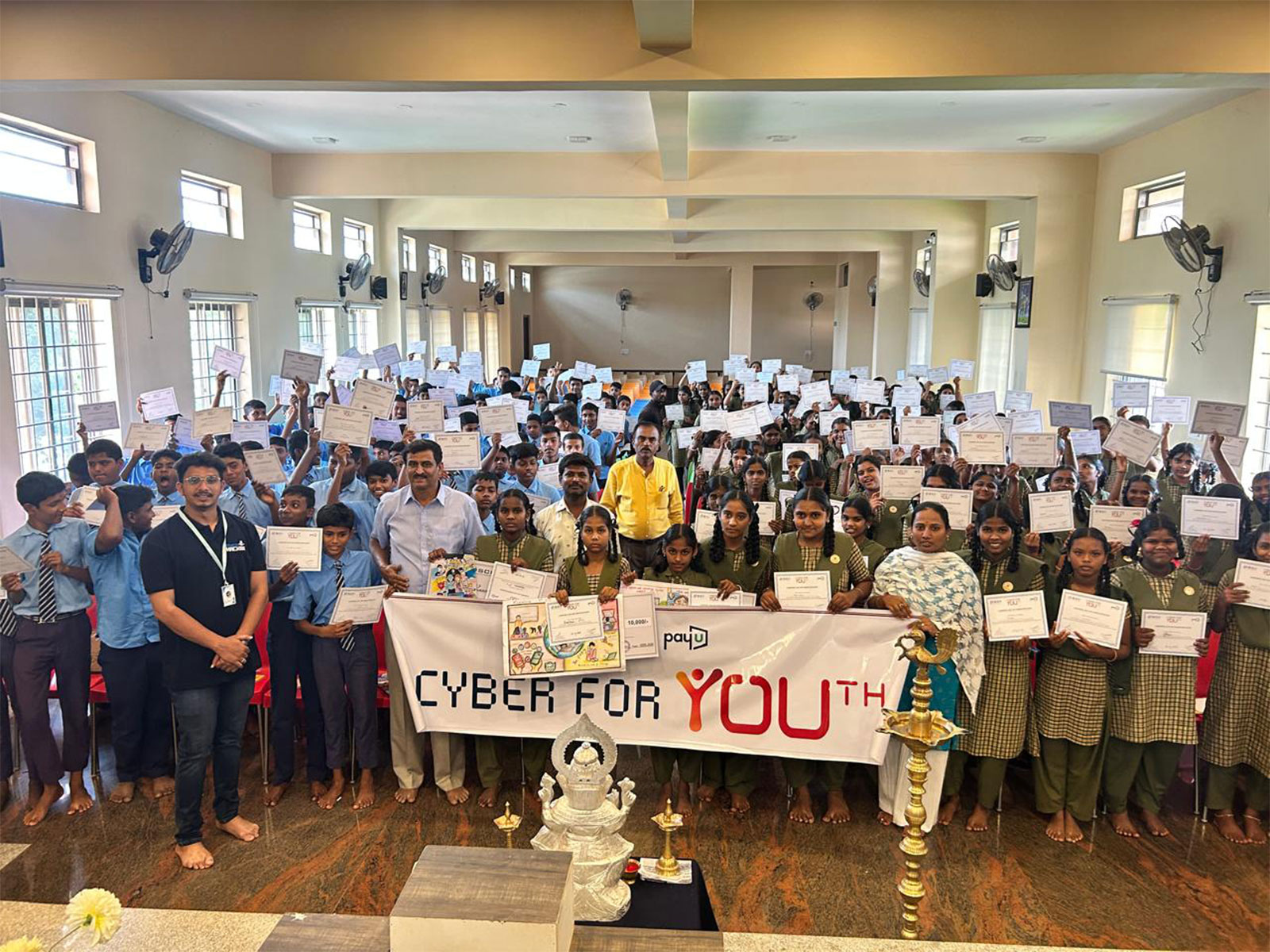 PayU conducted engaging sessions on cybersecurity for students in partnership with DSCI's Cyber for Youth Program