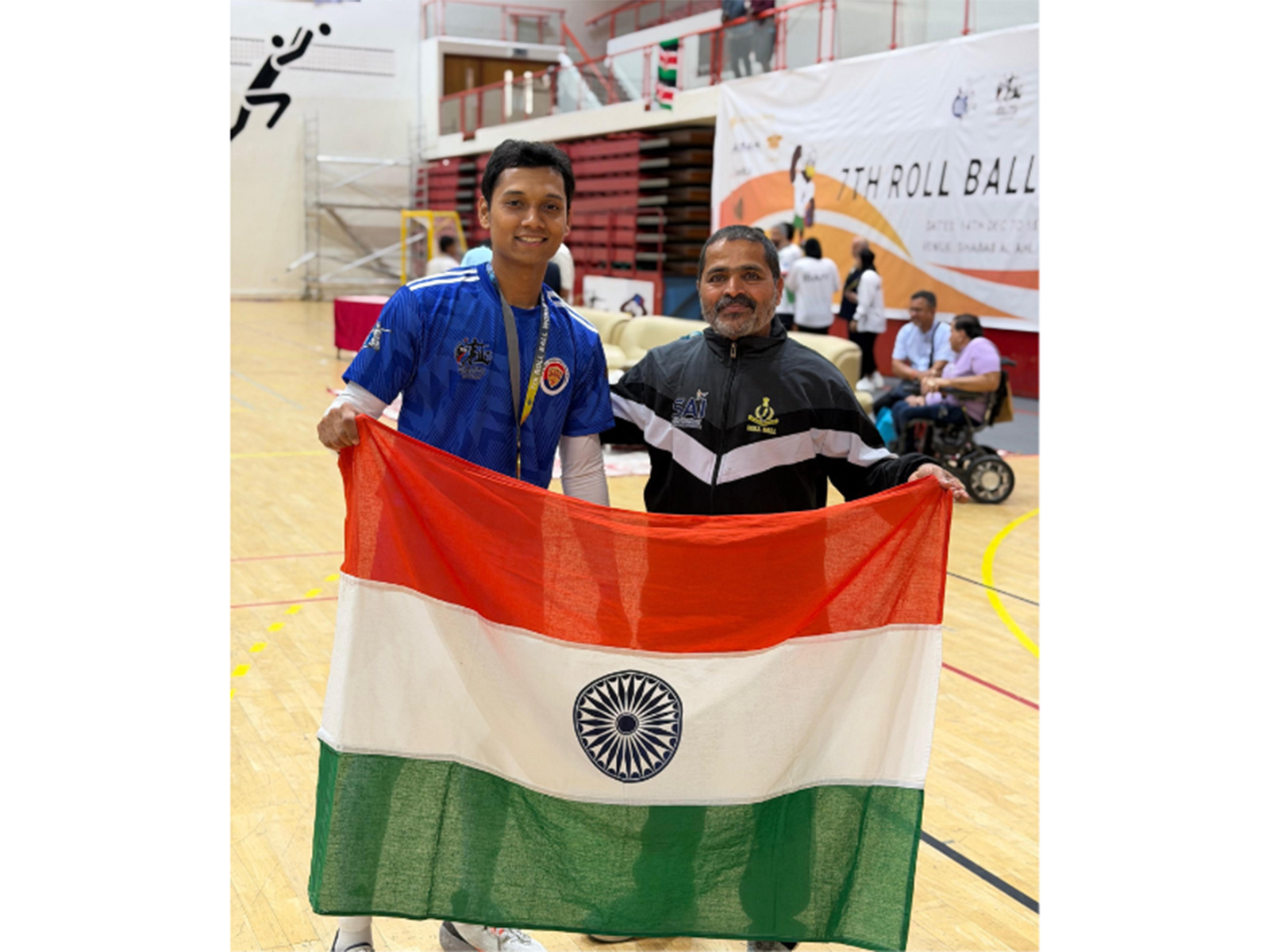 Harshal Ghuge shines in India's triumph at the Roll Ball World Cup