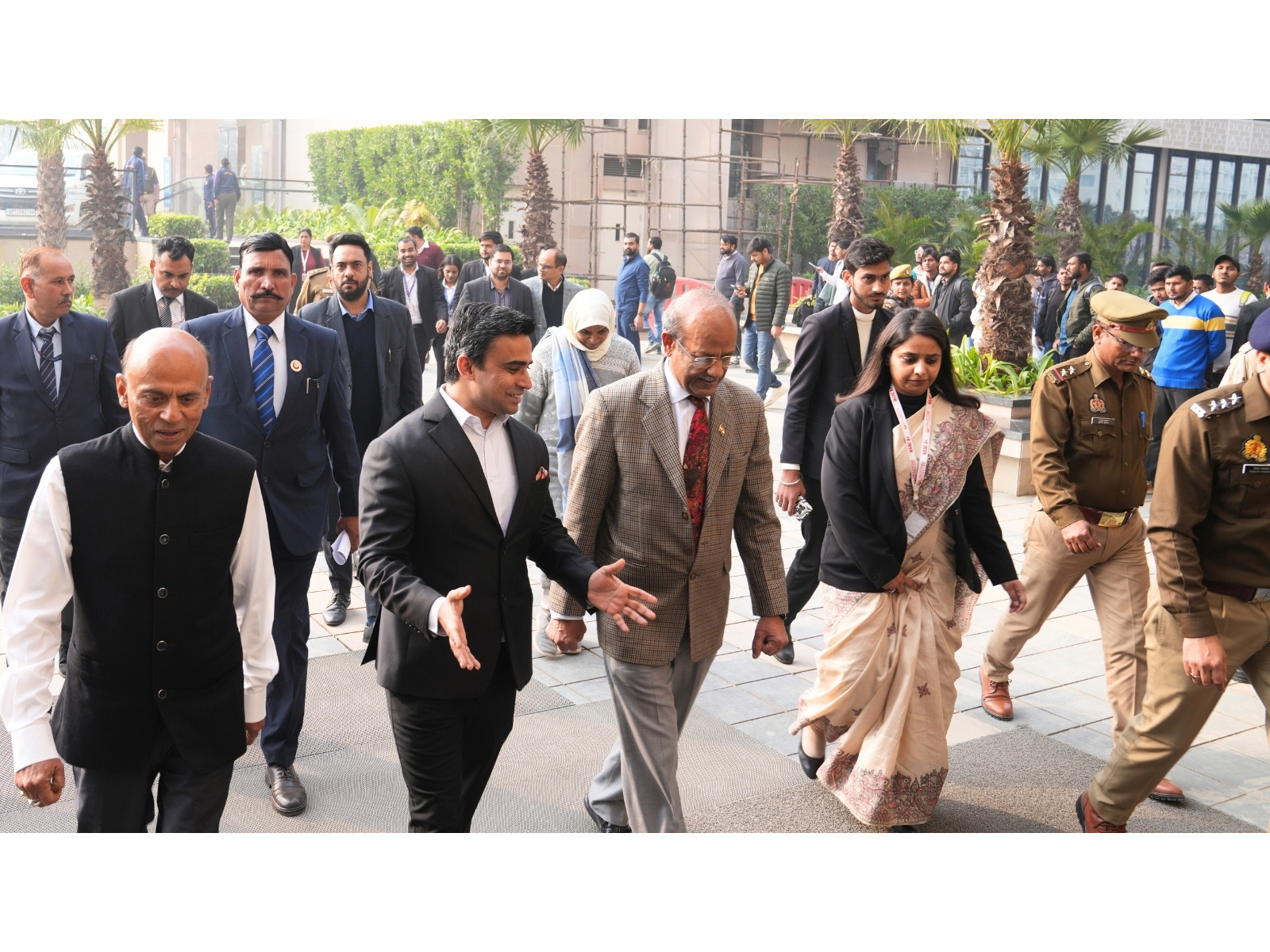 Hon'ble Mr. Justice Rajesh Bindal, Judge, Supreme Court of India, during his visit and interaction at Galgotias University