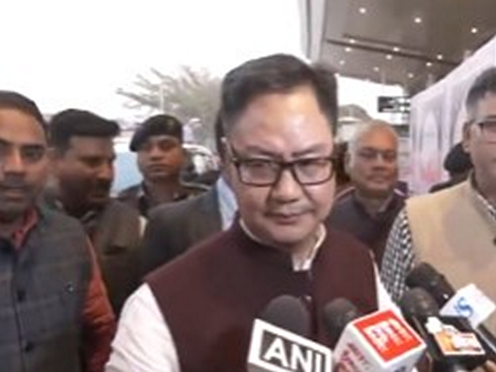 Union Minister of Minority Affairs Kiren Rijiju (Photo/ANI)