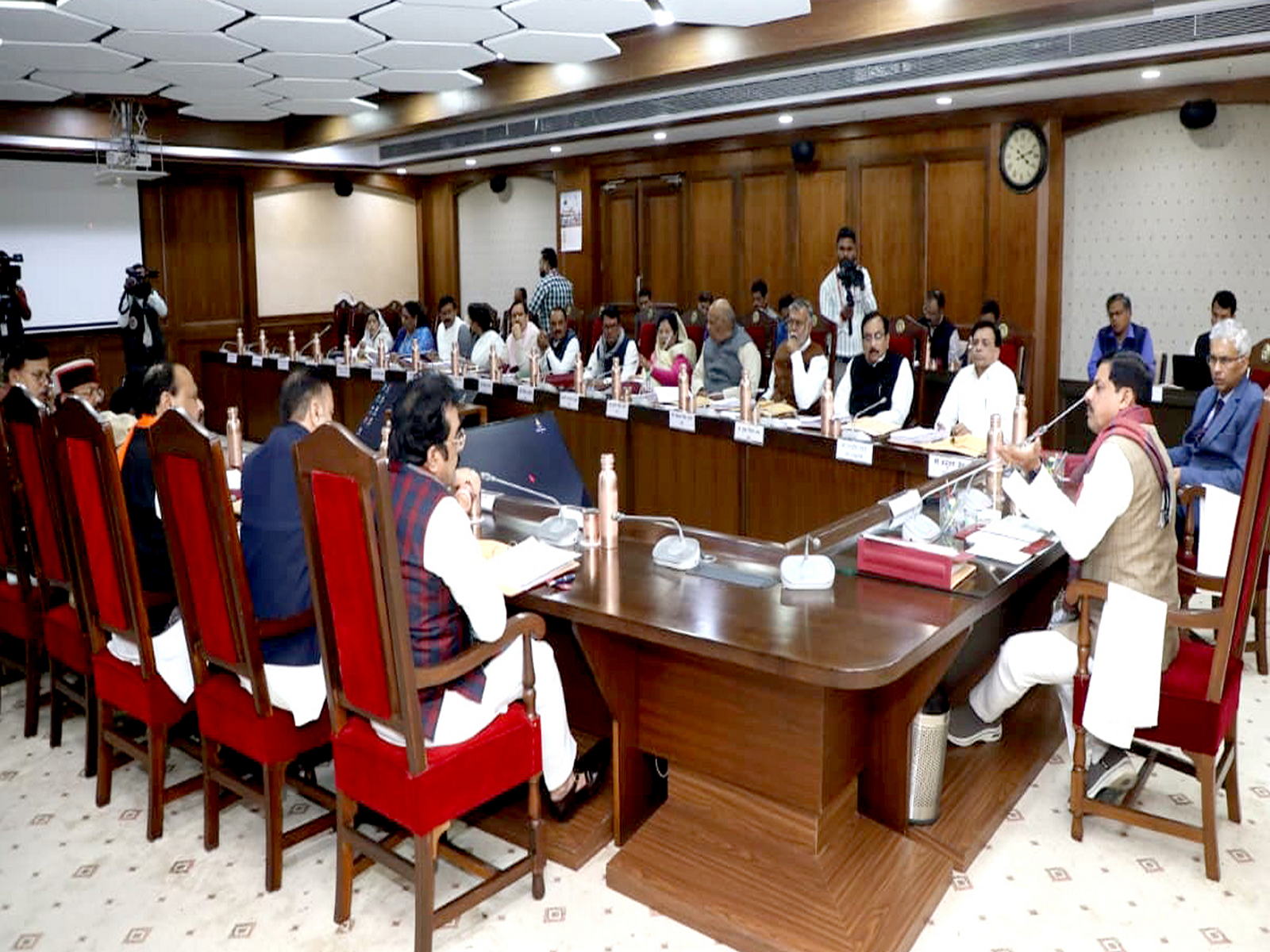 MP Cabinet Meeting chaired by CM Mohan Yadav (Photo/DPR)