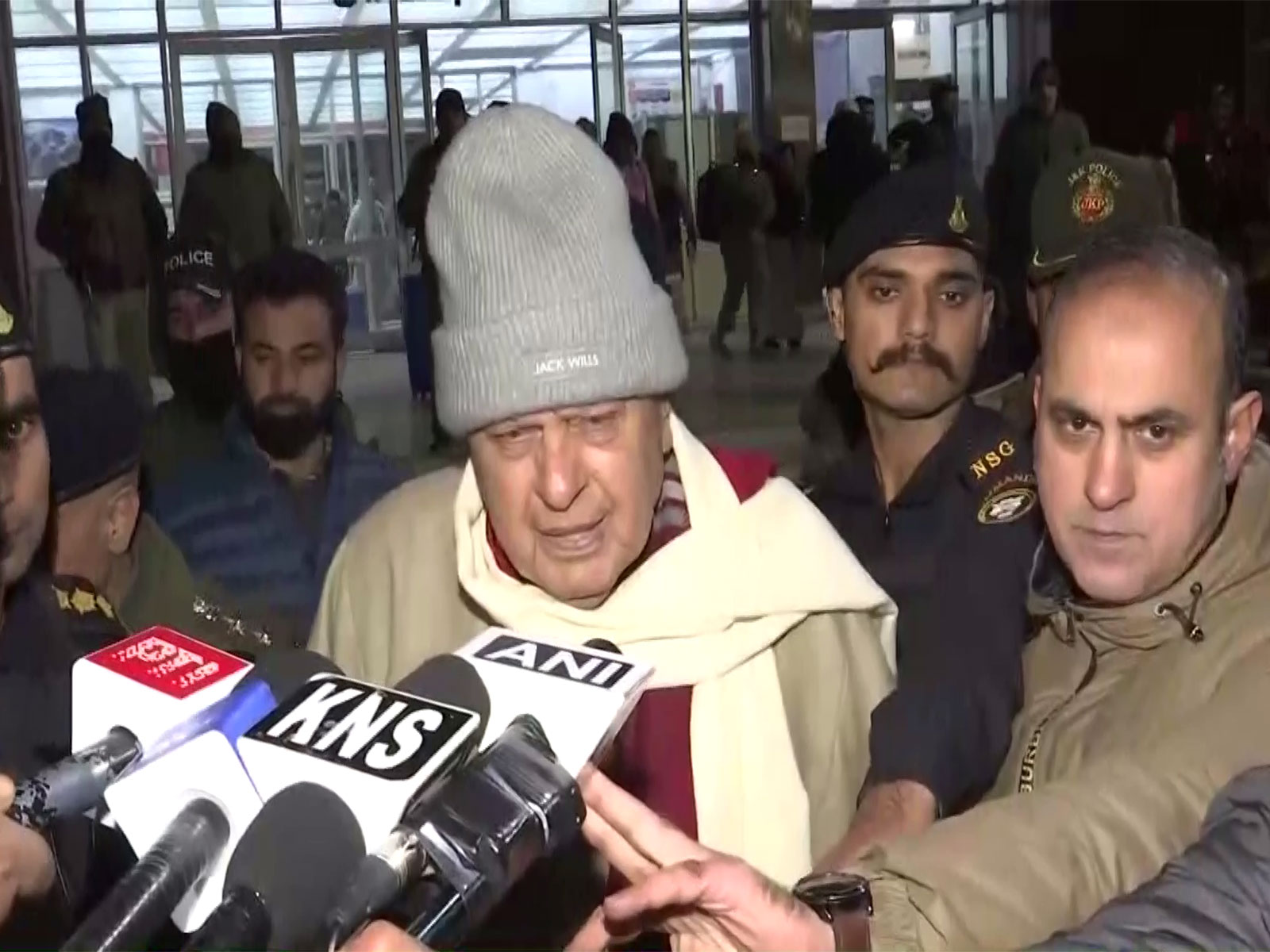 Former Jammu and Kashmir Chief Minister Farooq Abdullah (Photo/ANI)